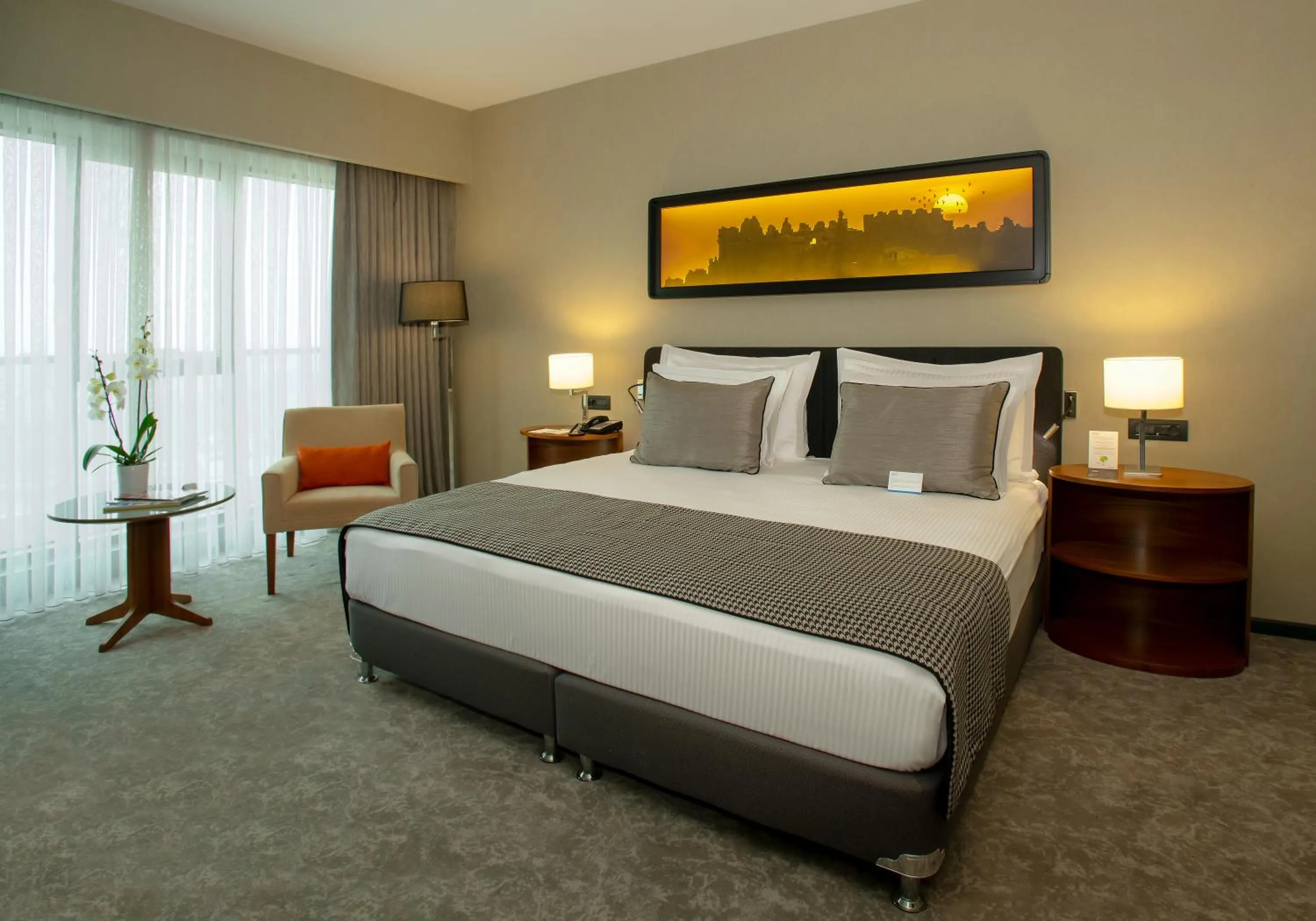 Bed in Movenpick Diyarbakir