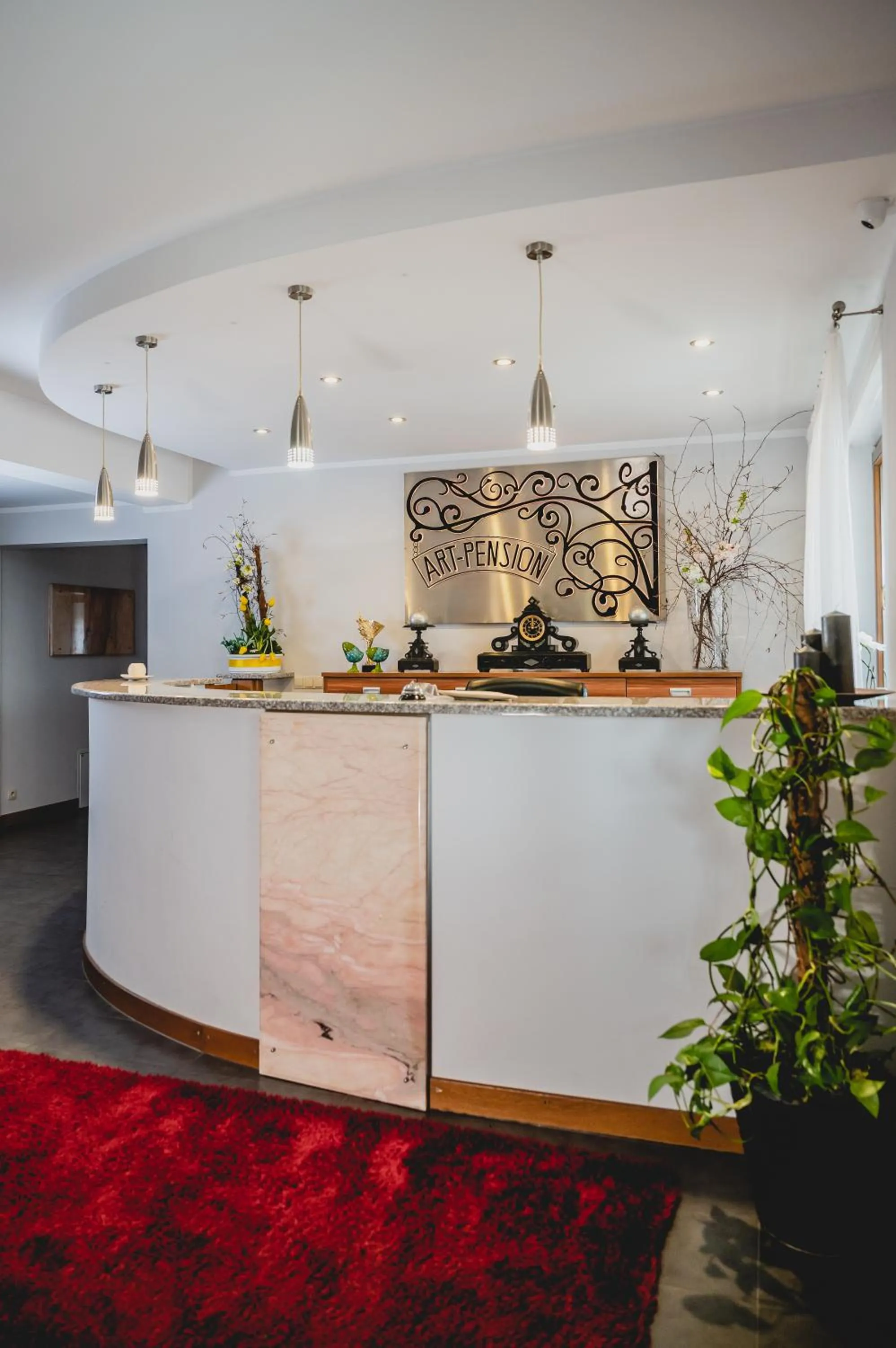 Lobby or reception in Hotel nad morzem- Art-Pension