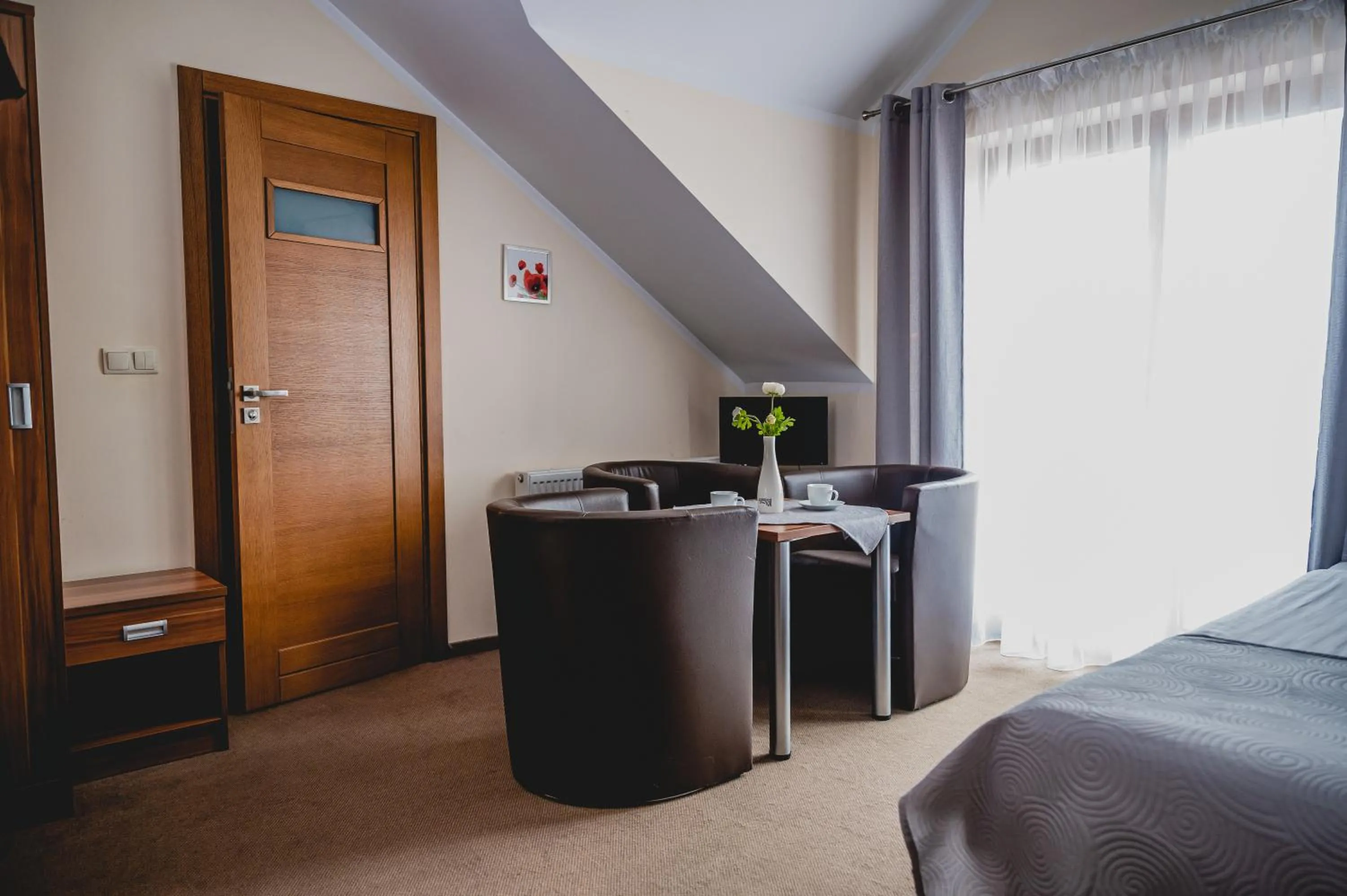 Living room, Bed in Hotel nad morzem- Art-Pension