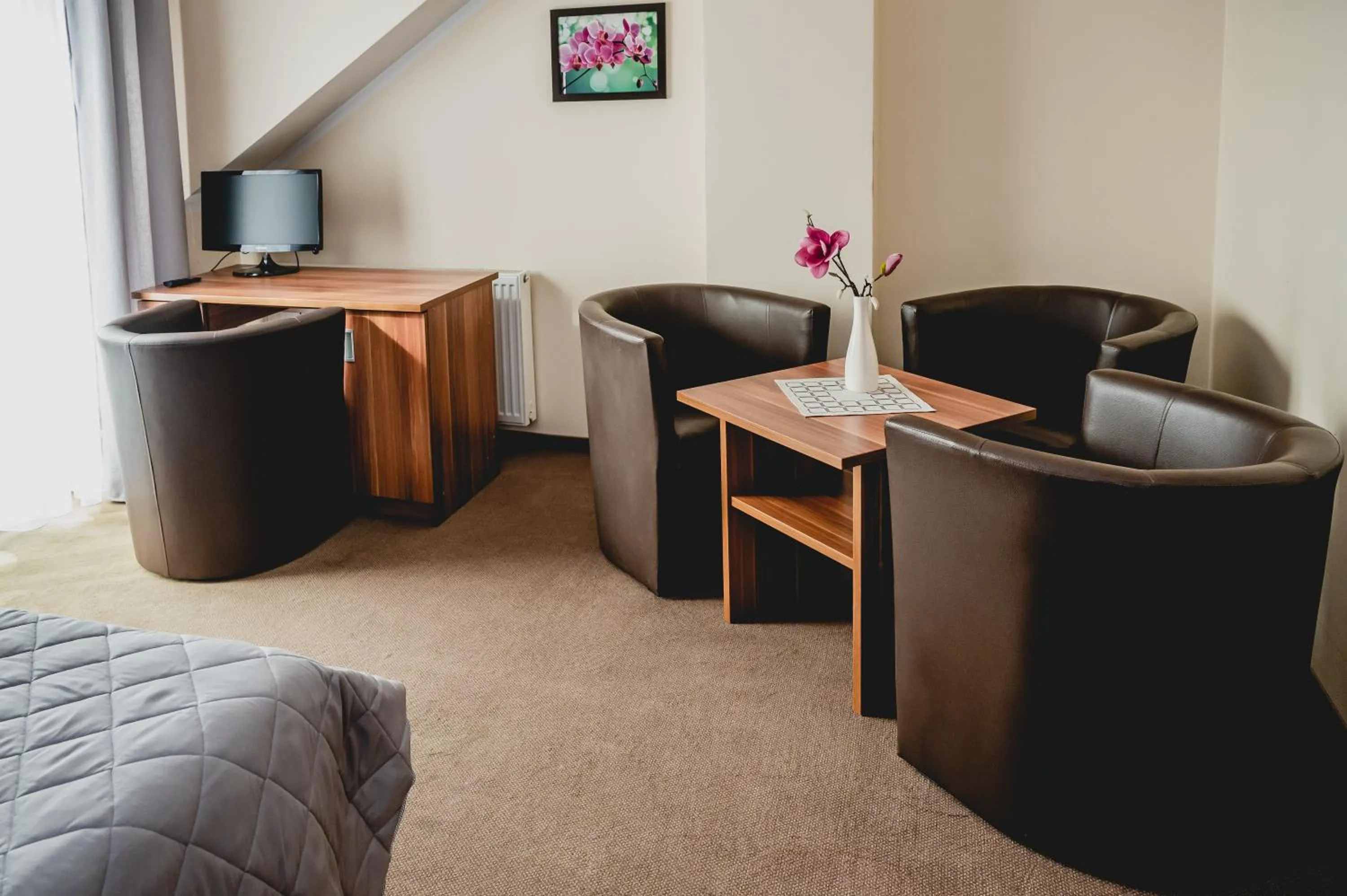 Communal lounge/ TV room in Hotel nad morzem- Art-Pension