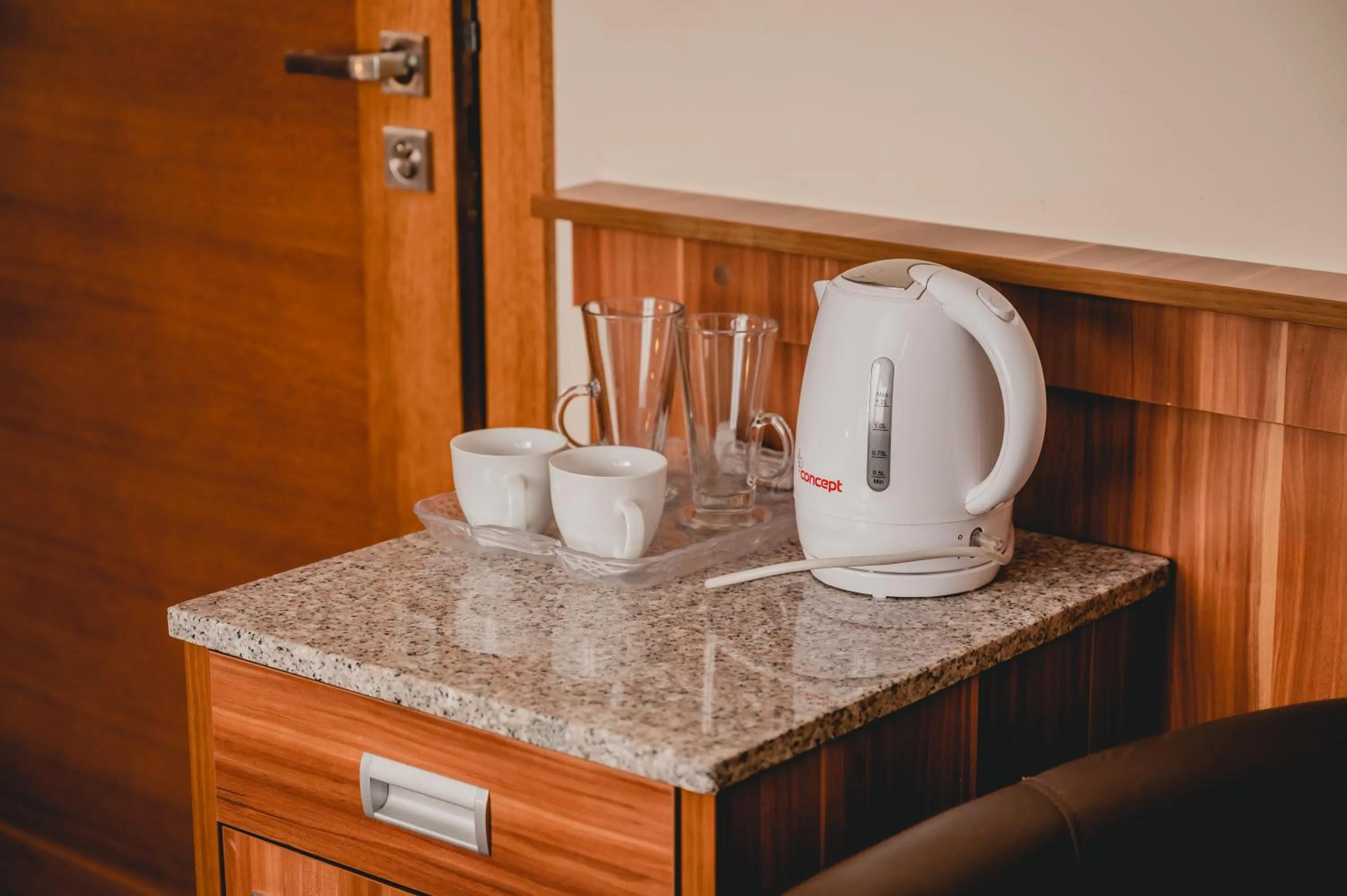 Coffee/tea facilities in Hotel nad morzem- Art-Pension
