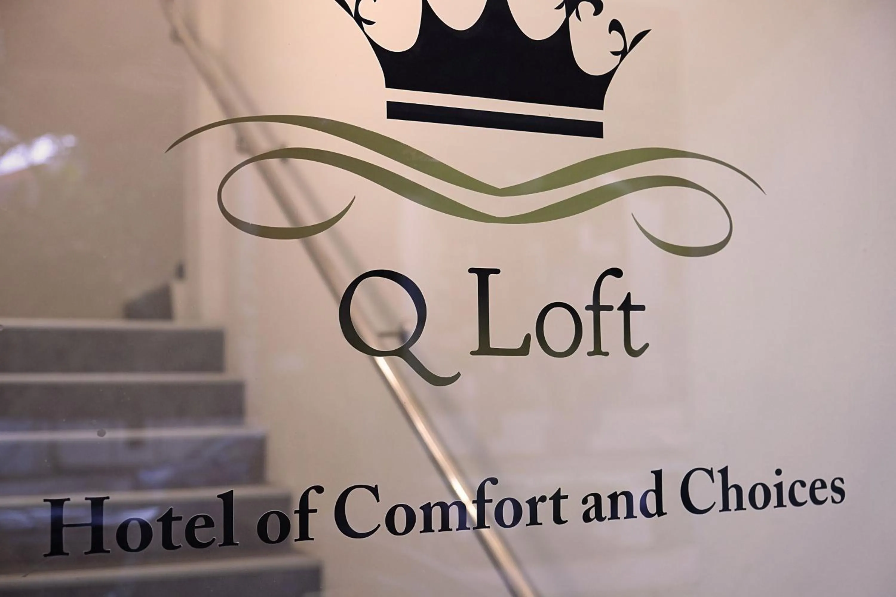Logo/Certificate/Sign in Q Loft Hotels at Bedok