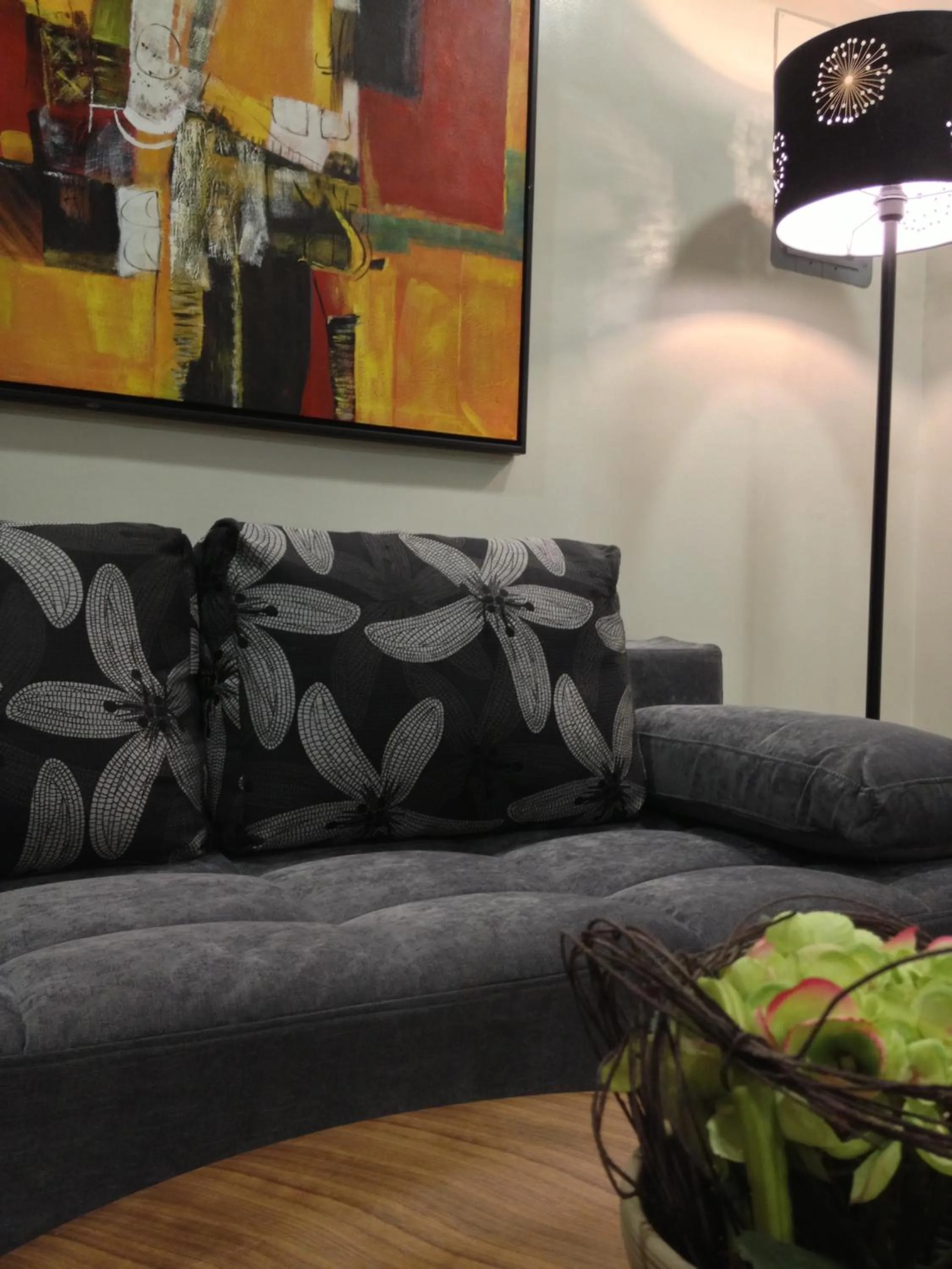 Living room in Z Pad Residences