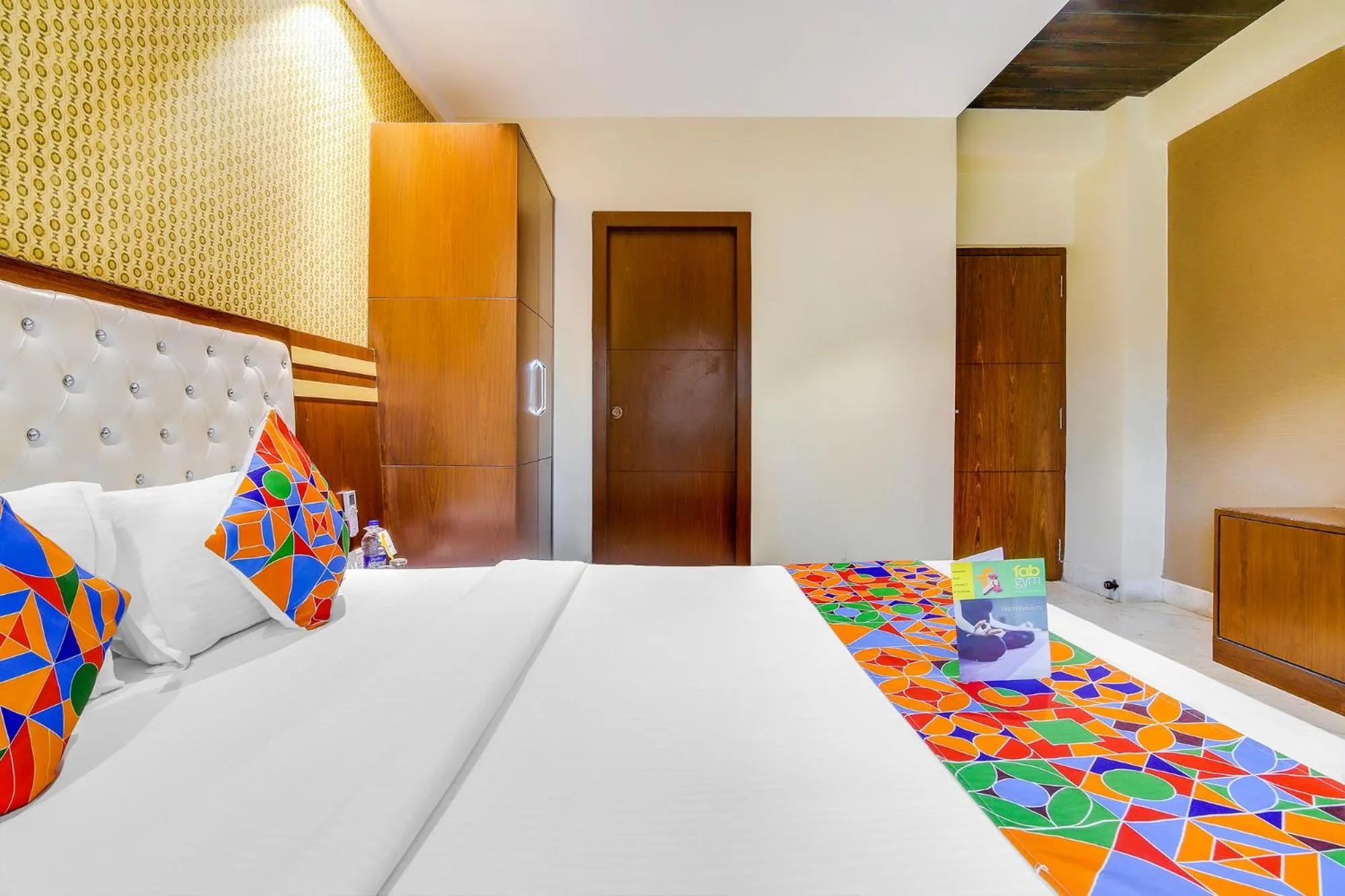 Bedroom, Bed in FabHotel Luxor - Nr Acropolis Mall