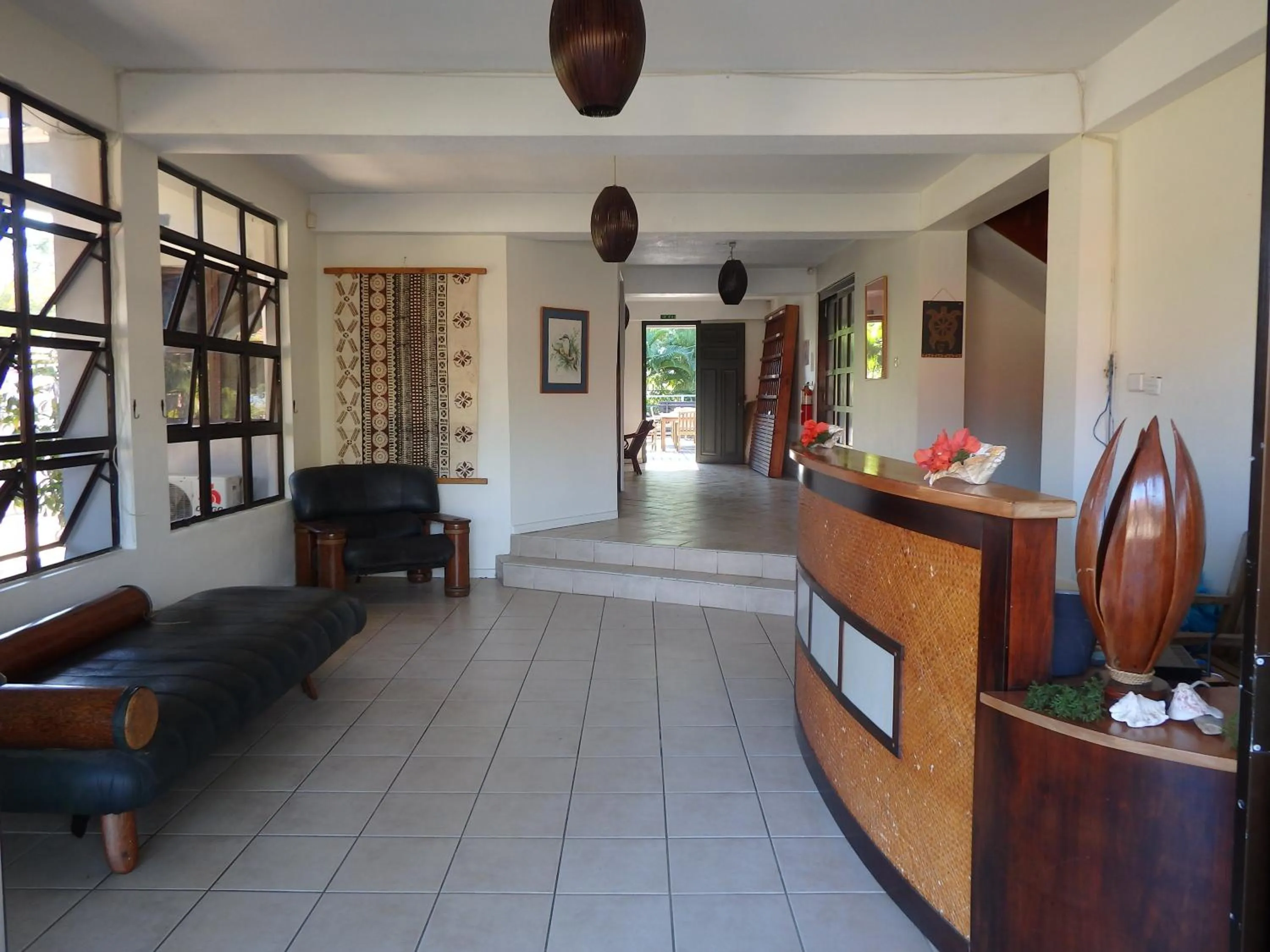 Lobby or reception in Bluewater Lodge