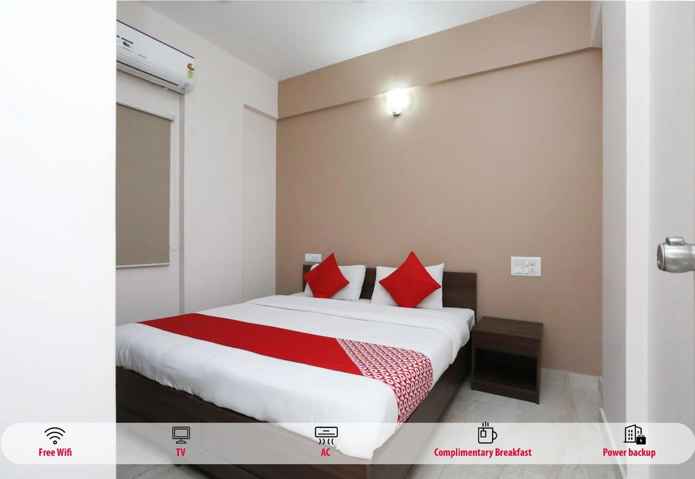 Bedroom, Bed in Super Hotel O Indra Comforts