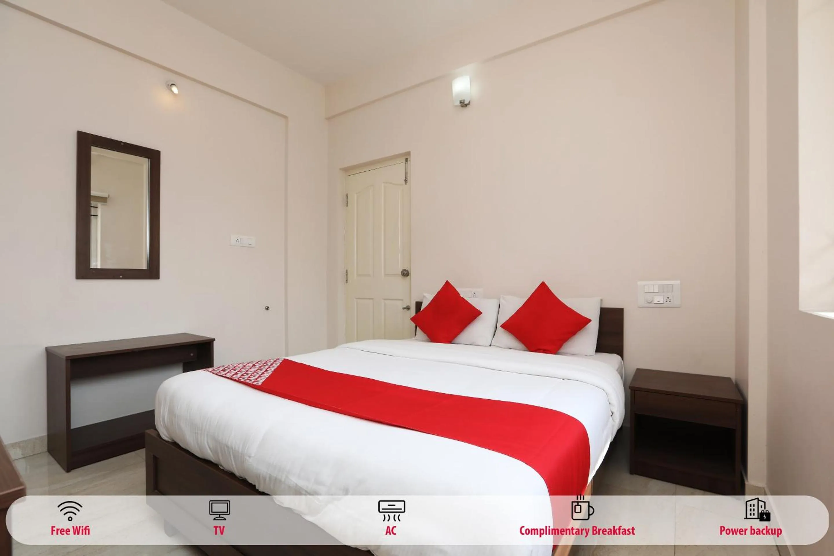 Bedroom, Bed in Super Hotel O Indra Comforts