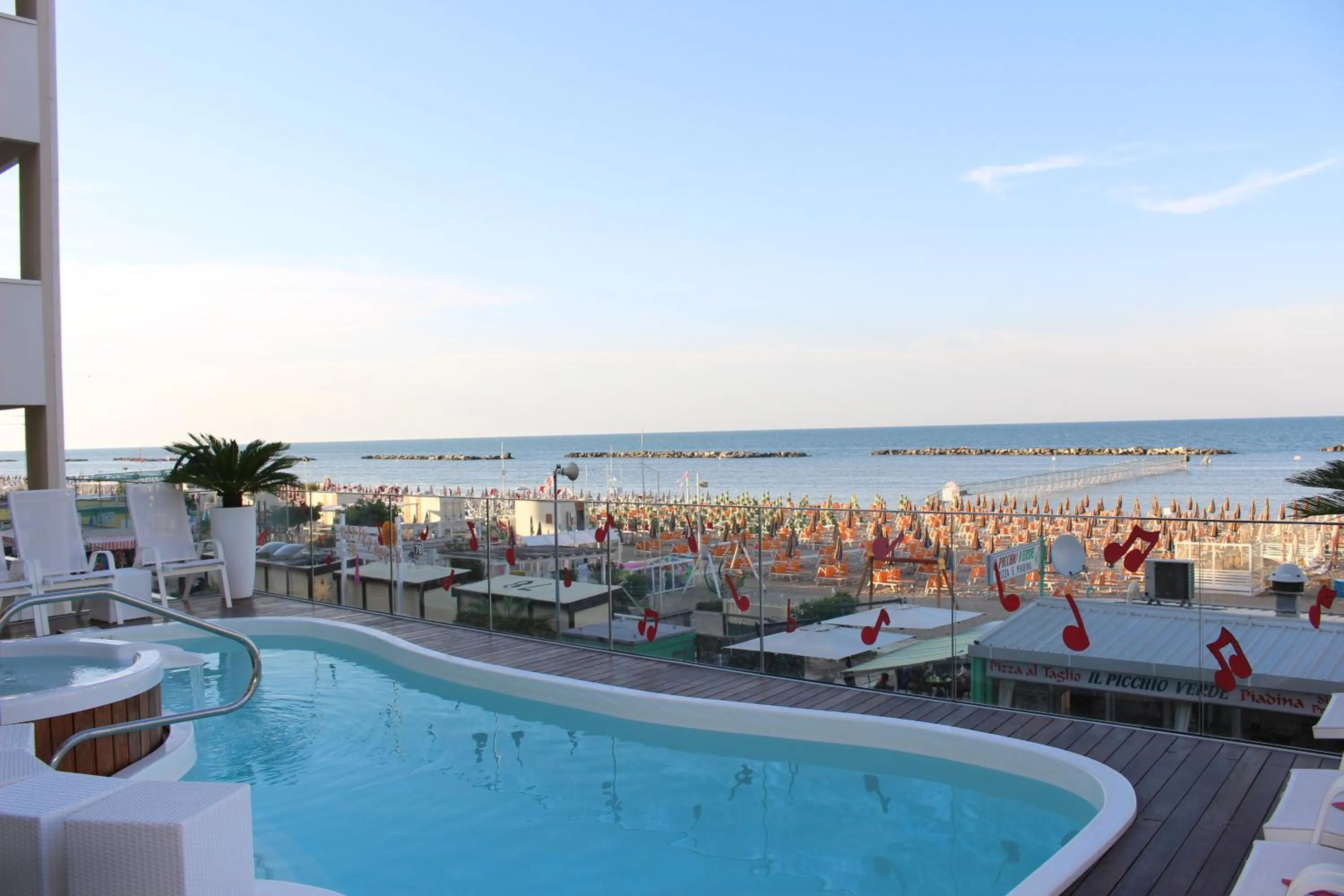 Beach in Hotel Nettuno