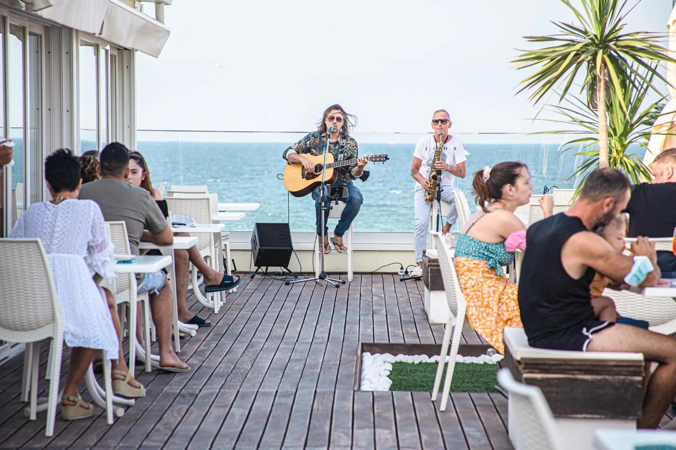 Balcony/Terrace in Hotel Nettuno