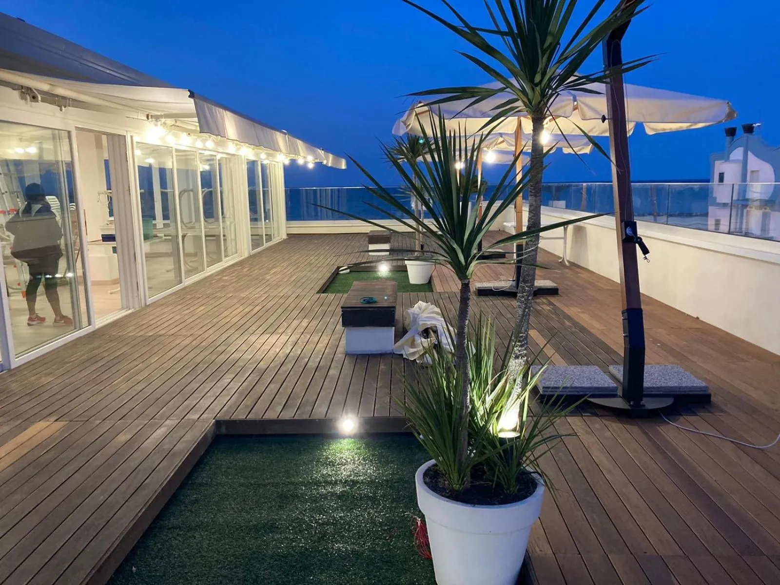 Balcony/Terrace in Hotel Nettuno
