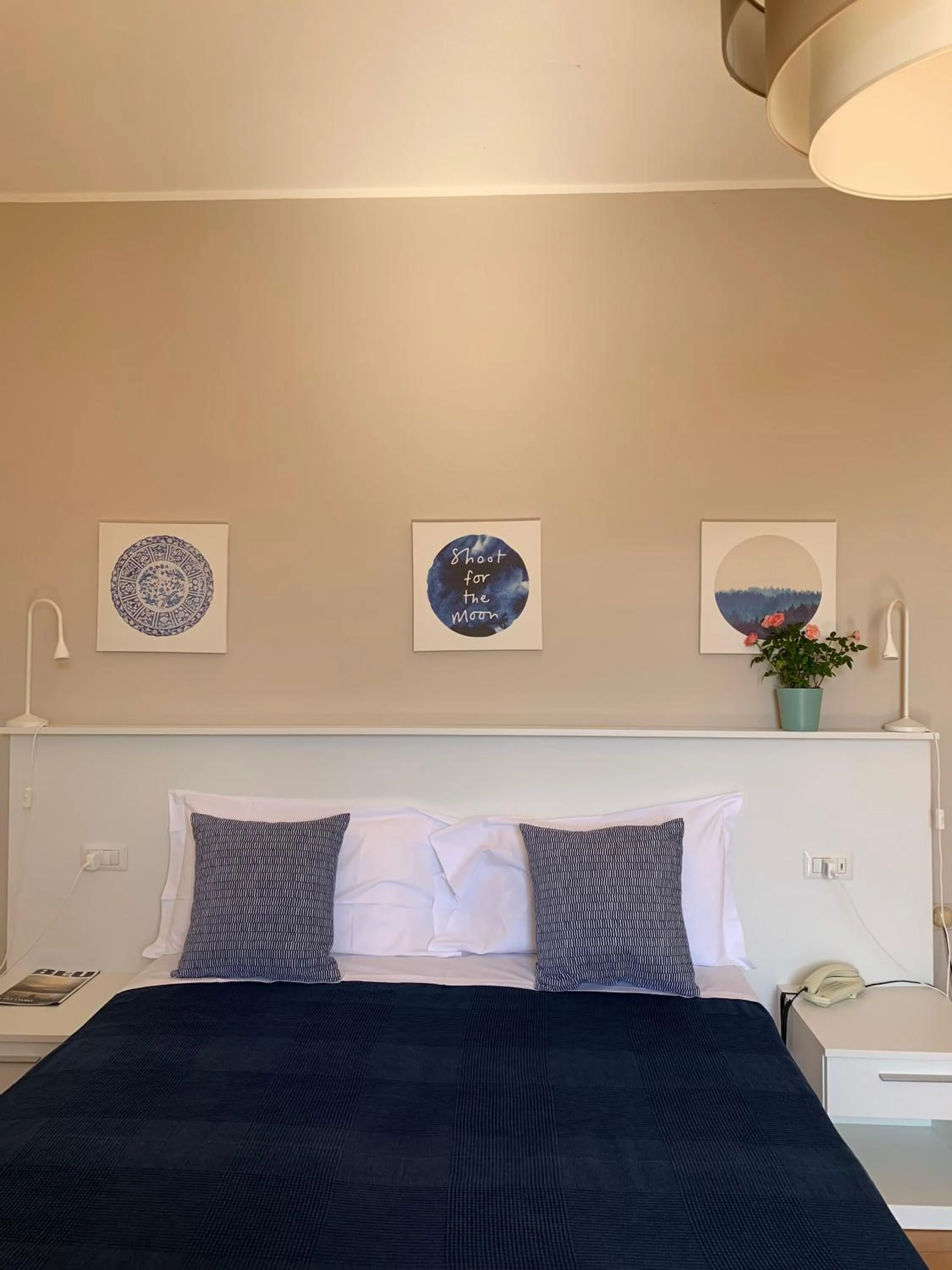 Bedroom, Bed in Hotel Loveno