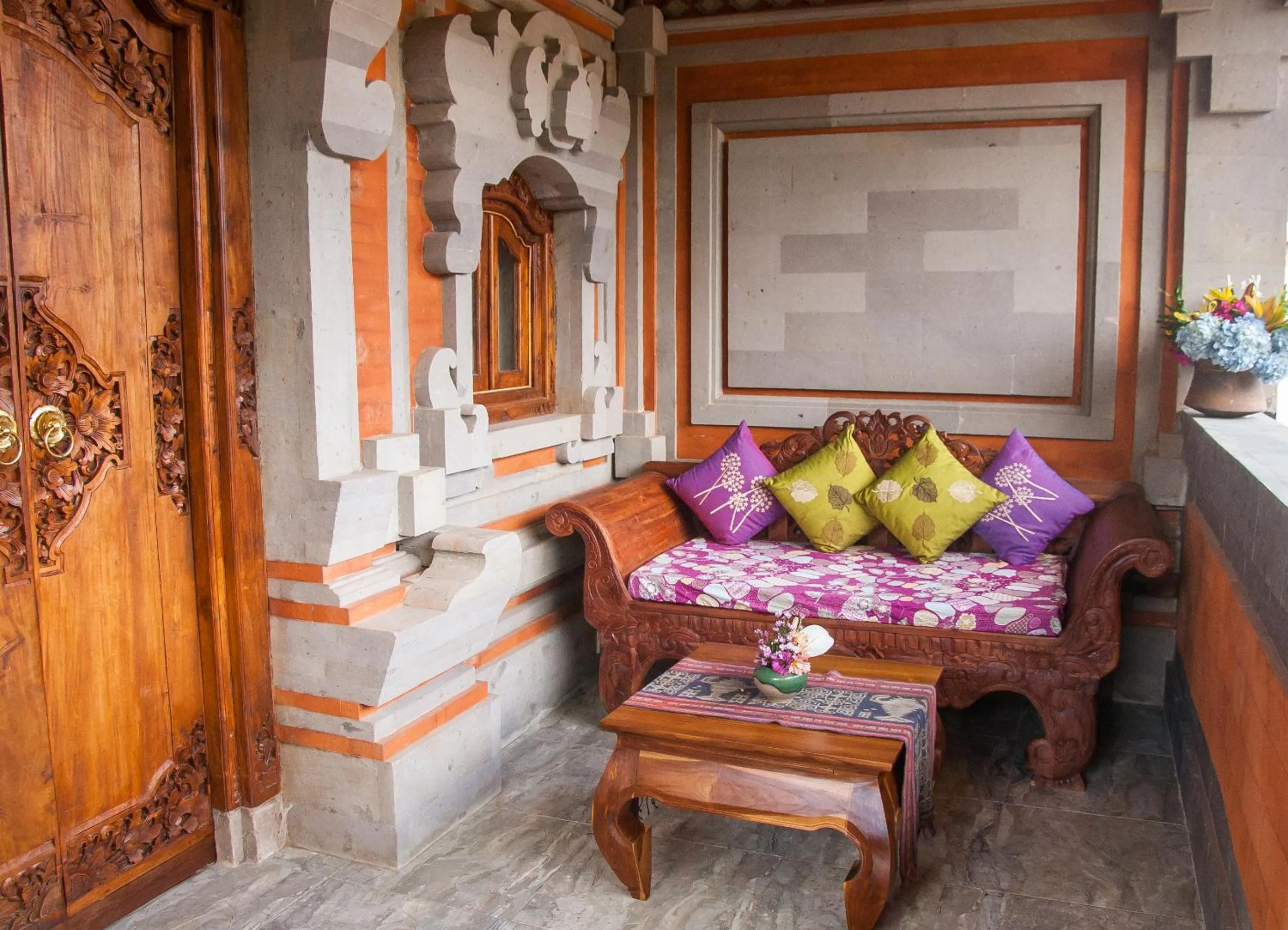 Balcony/Terrace in Taman Rahasia Tropical Sanctuary and Spa