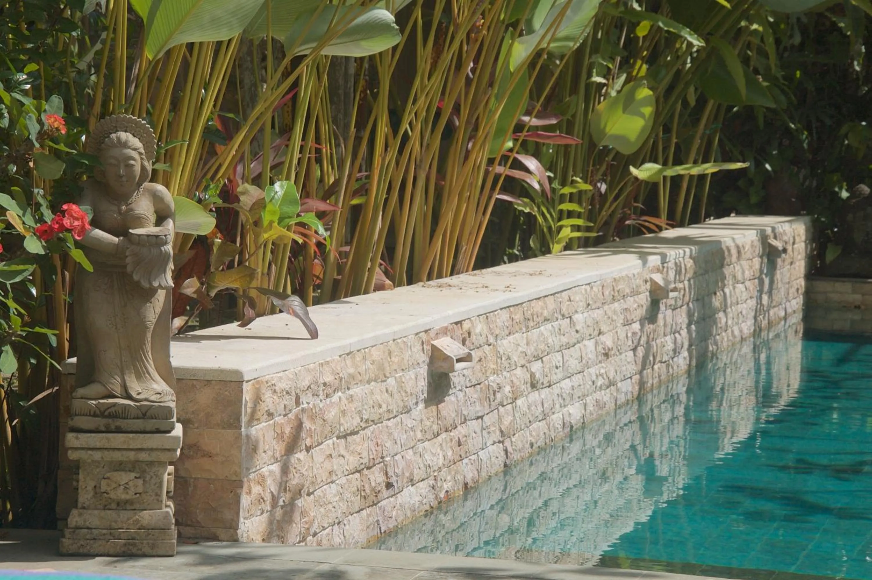 Swimming pool in Taman Rahasia Tropical Sanctuary and Spa