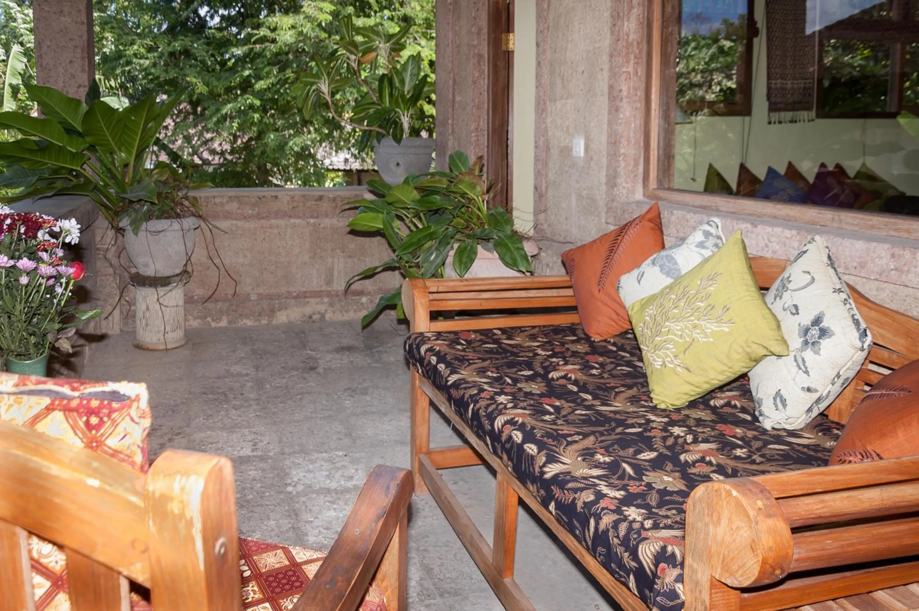 Balcony/Terrace in Taman Rahasia Tropical Sanctuary and Spa