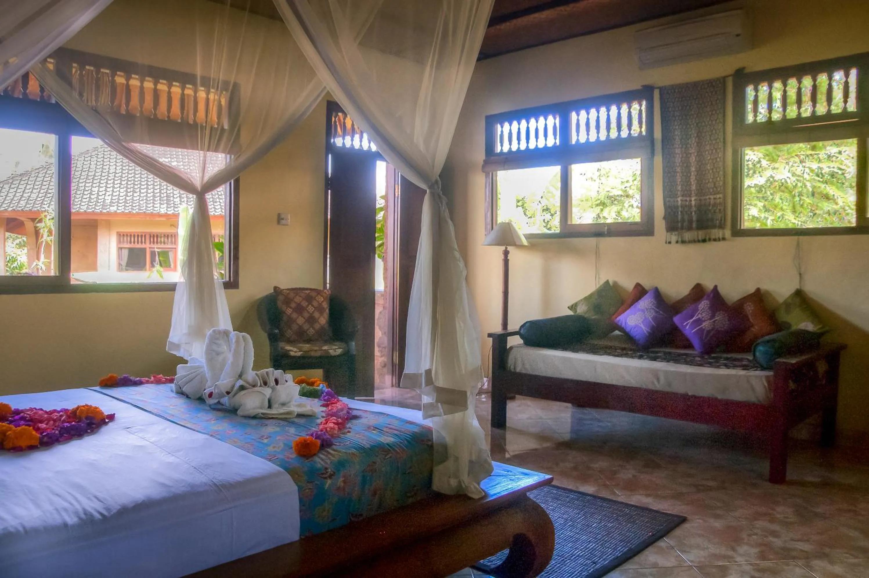 Photo of the whole room, Bed in Taman Rahasia Tropical Sanctuary and Spa
