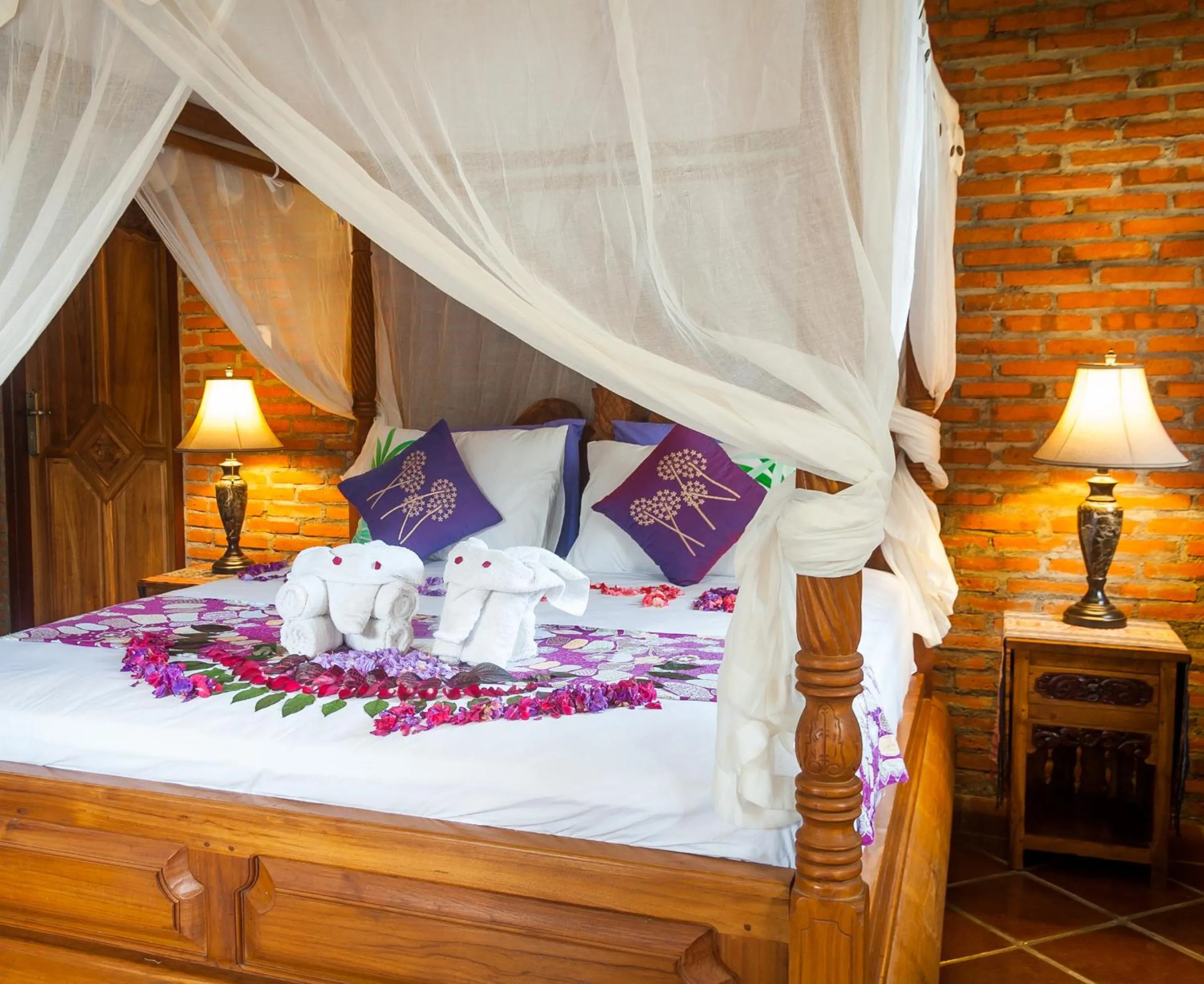 Bedroom, Bed in Taman Rahasia Tropical Sanctuary and Spa