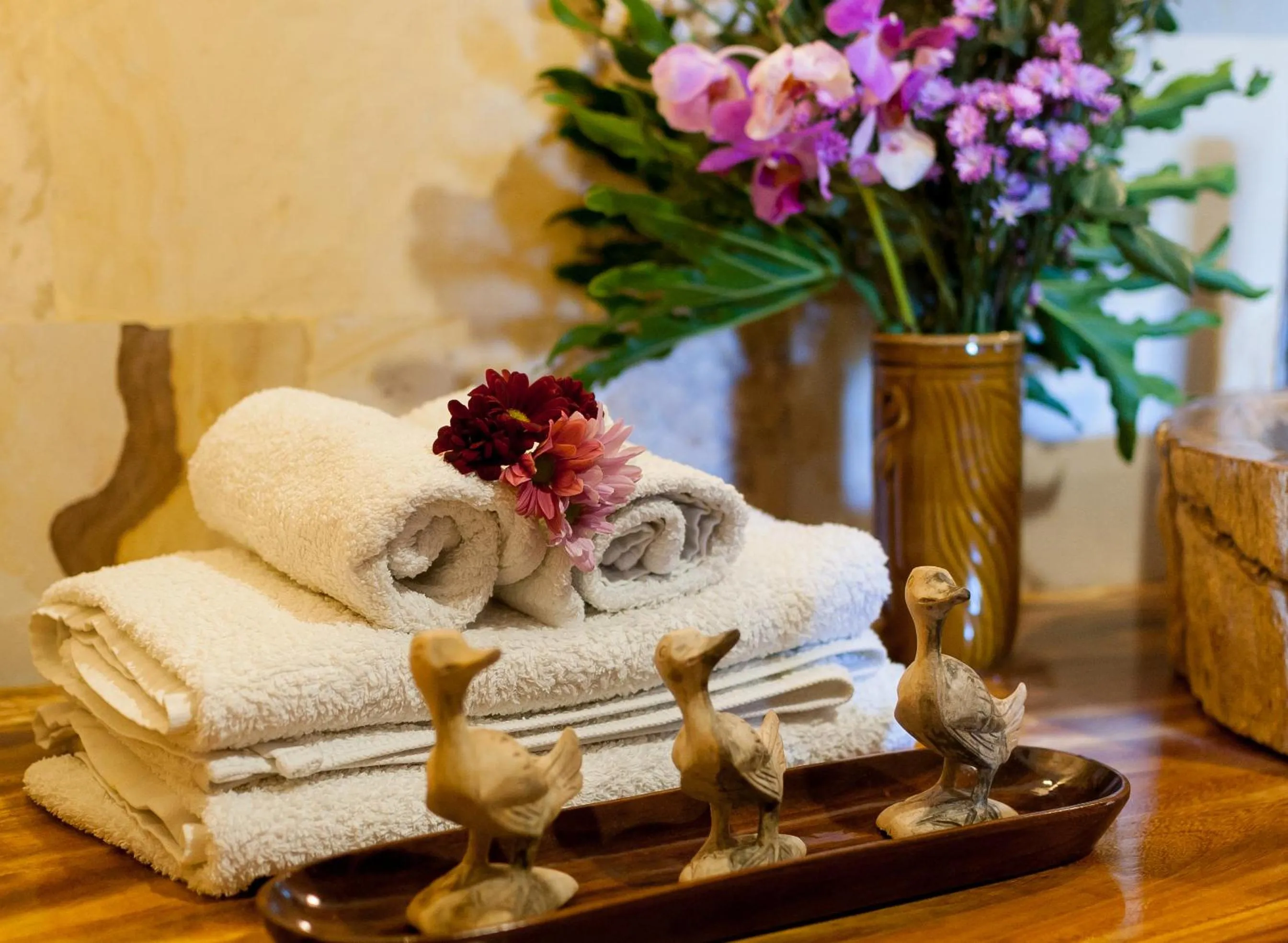 Decorative detail in Taman Rahasia Tropical Sanctuary and Spa