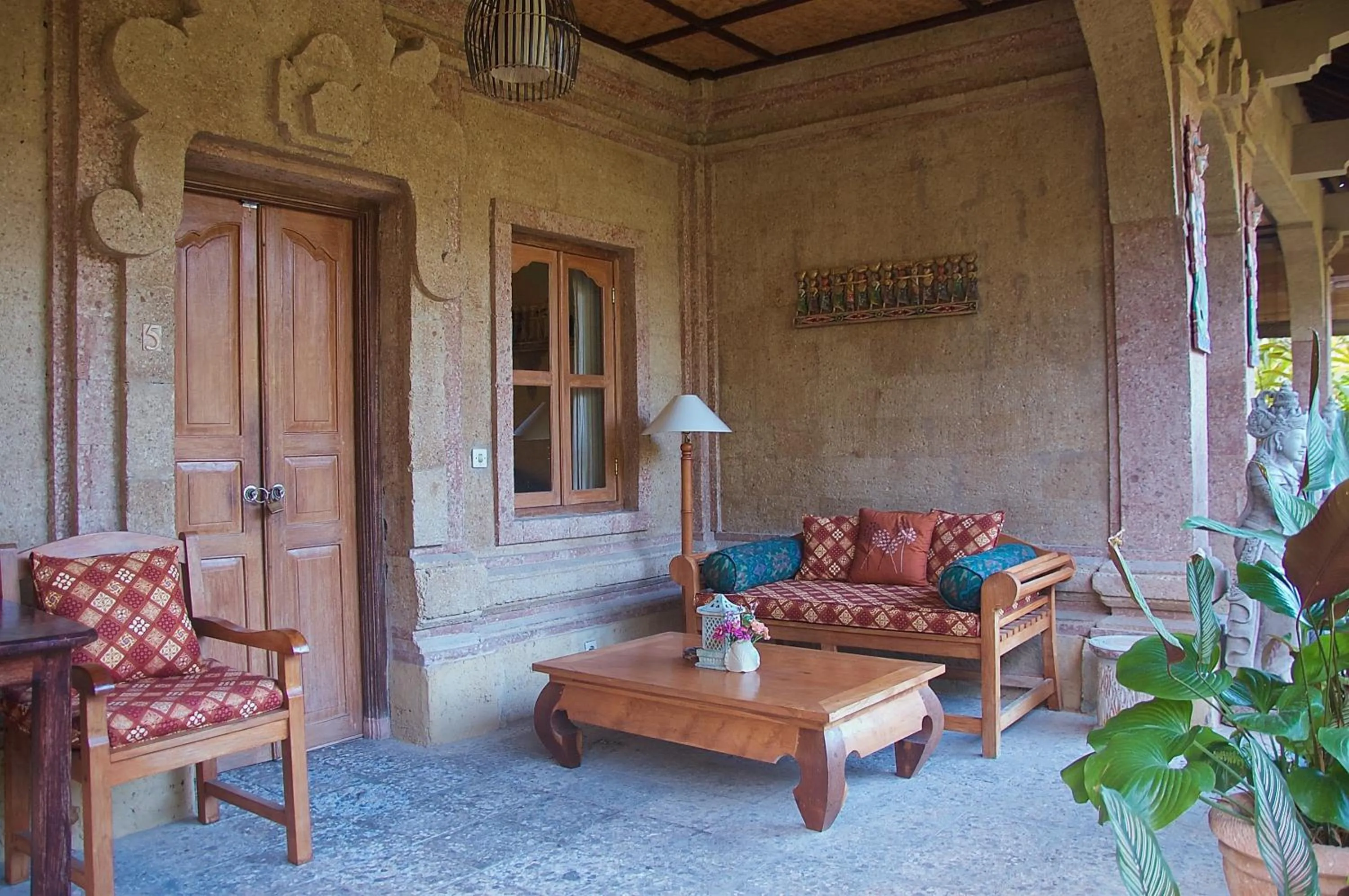 Balcony/Terrace in Taman Rahasia Tropical Sanctuary and Spa