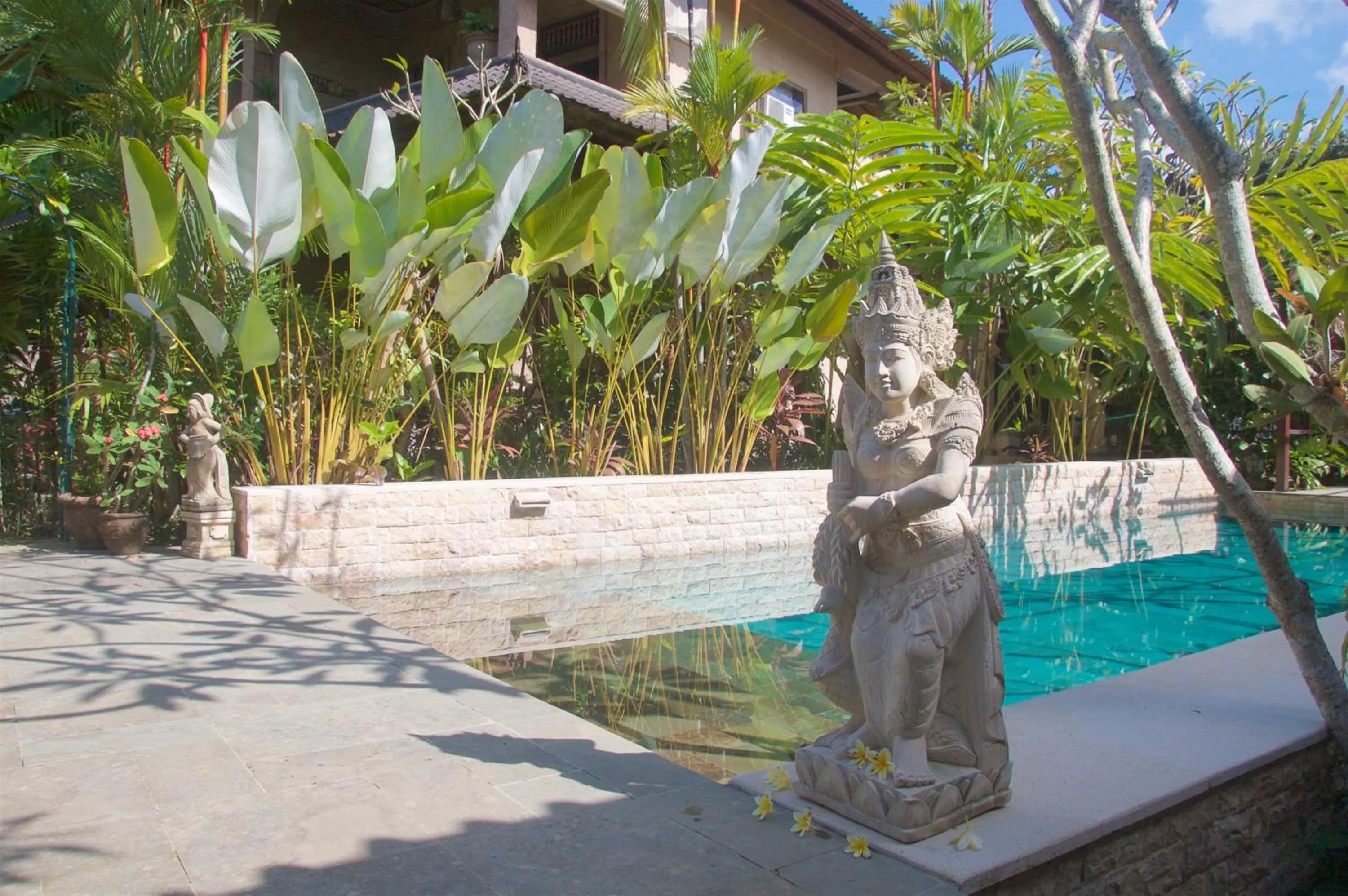 Swimming pool in Taman Rahasia Tropical Sanctuary and Spa