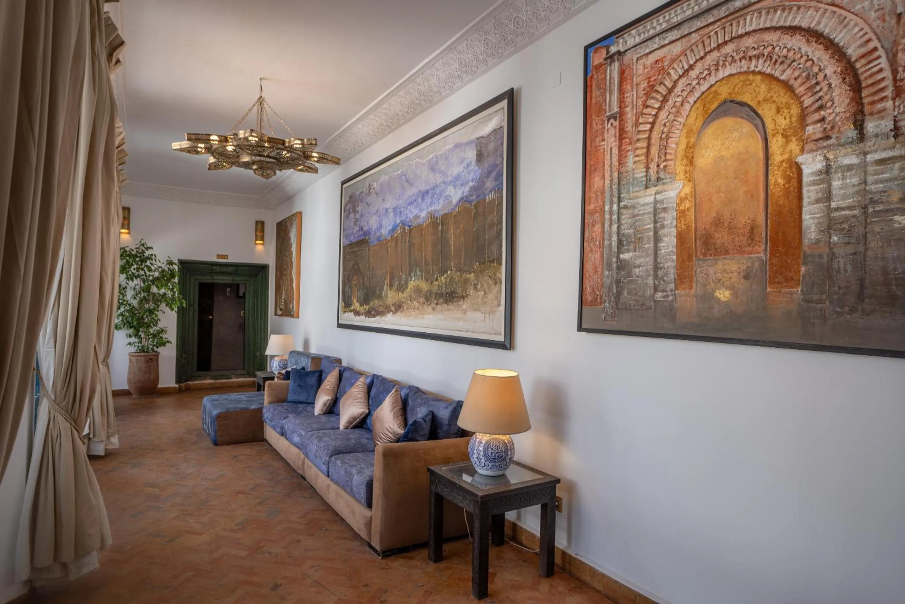 Patio in Riad Khalifa