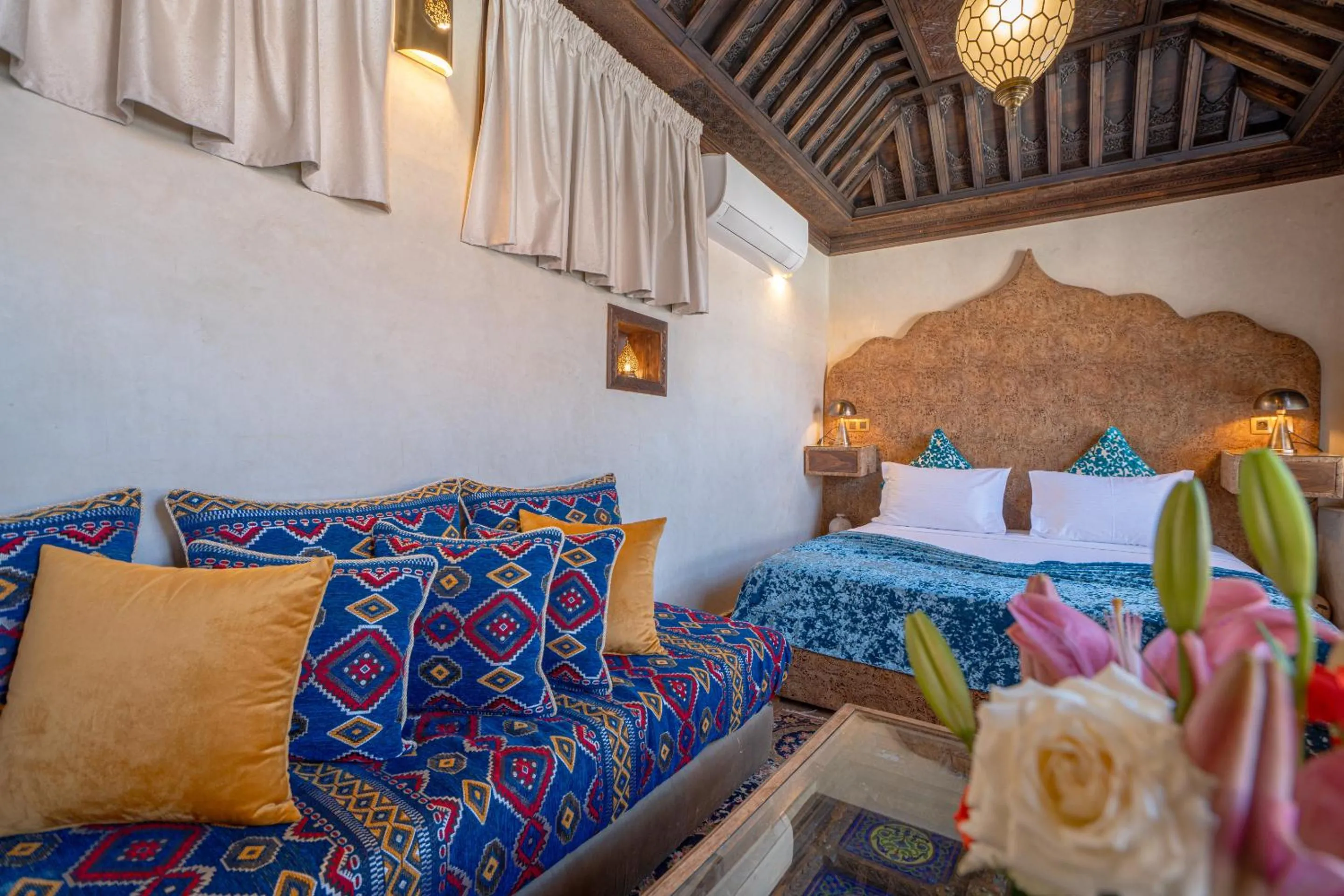 Bedroom, Bed in Riad Khalifa