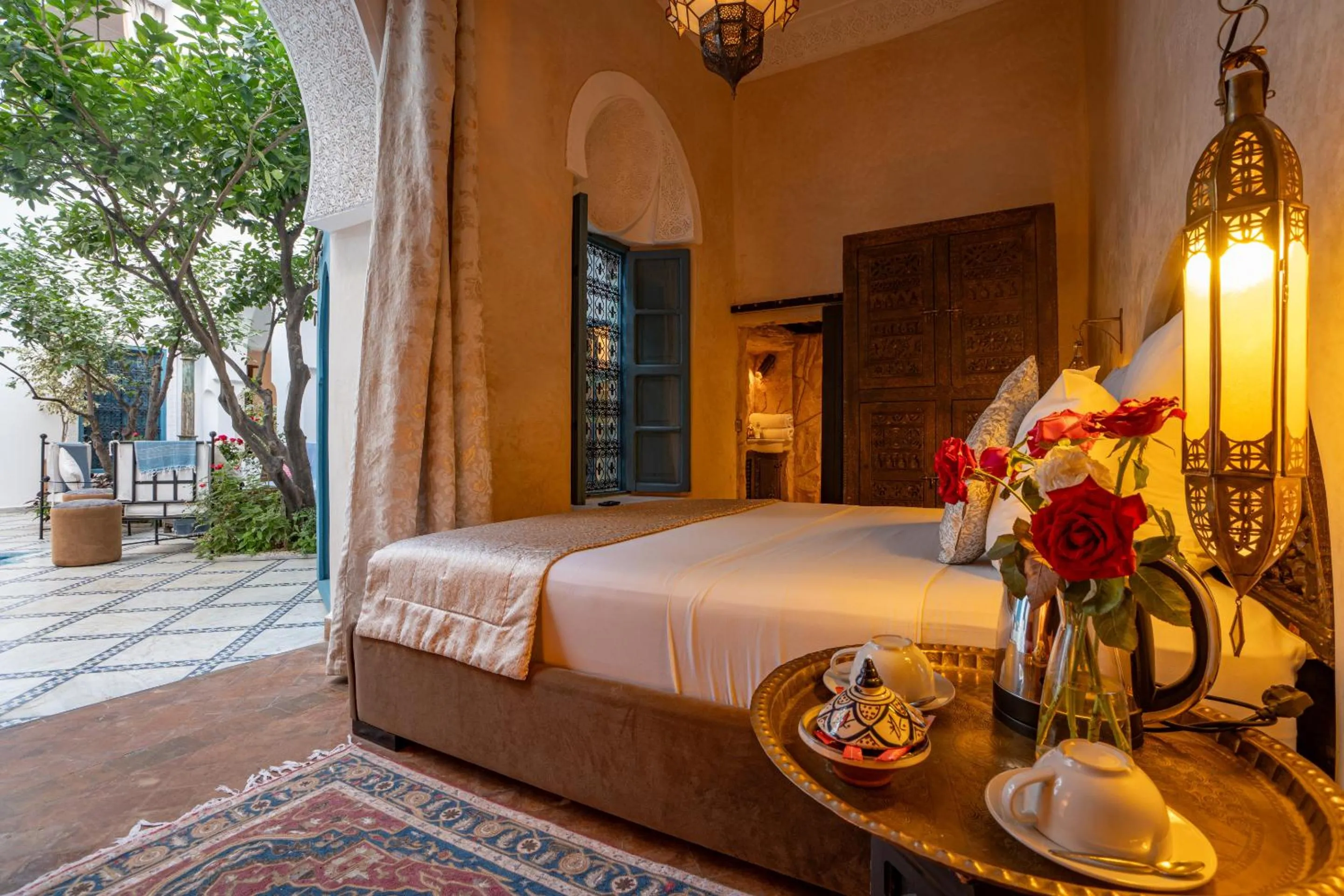 Bedroom, Bed in Riad Khalifa