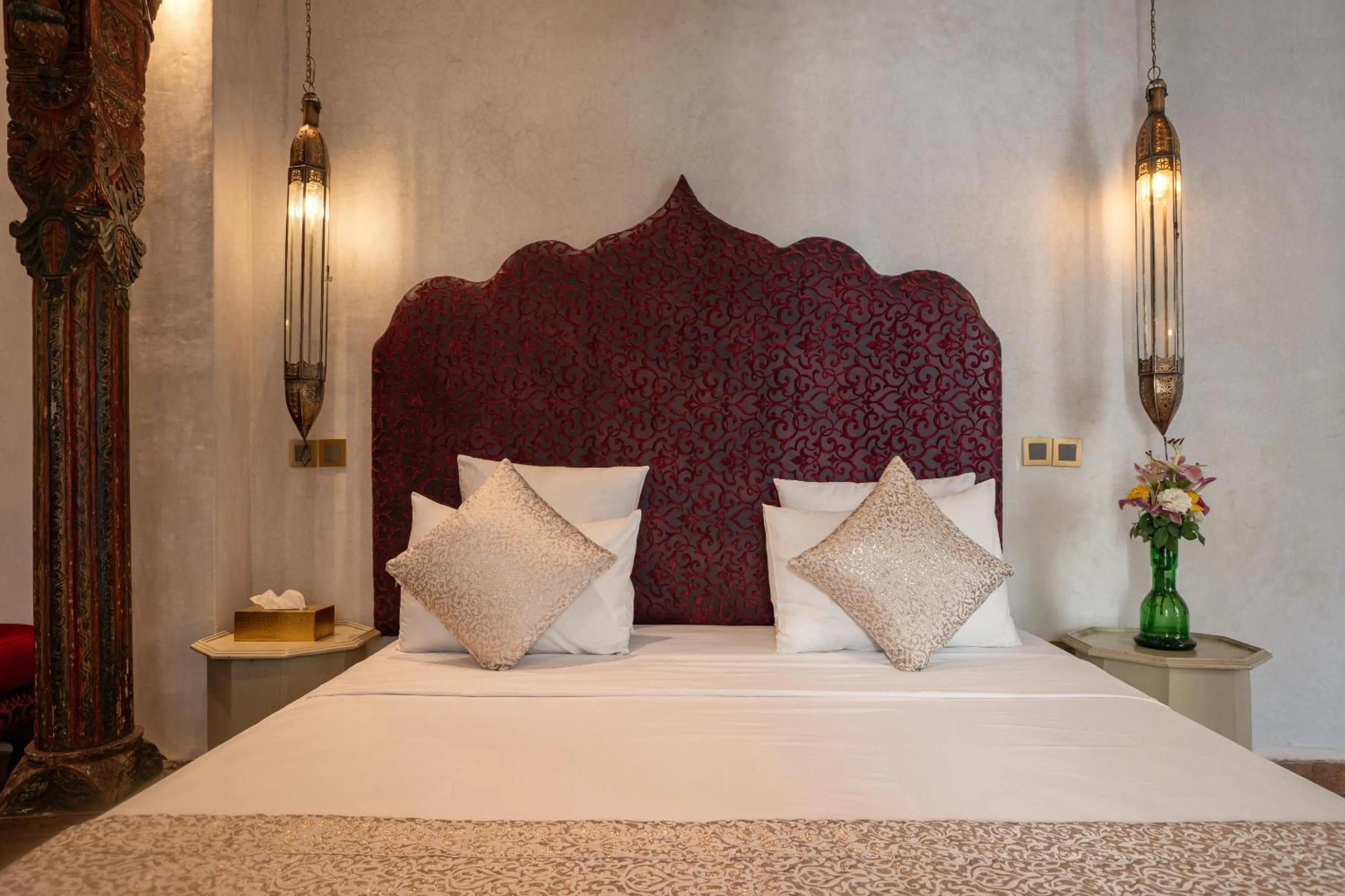 Bedroom, Bed in Riad Khalifa