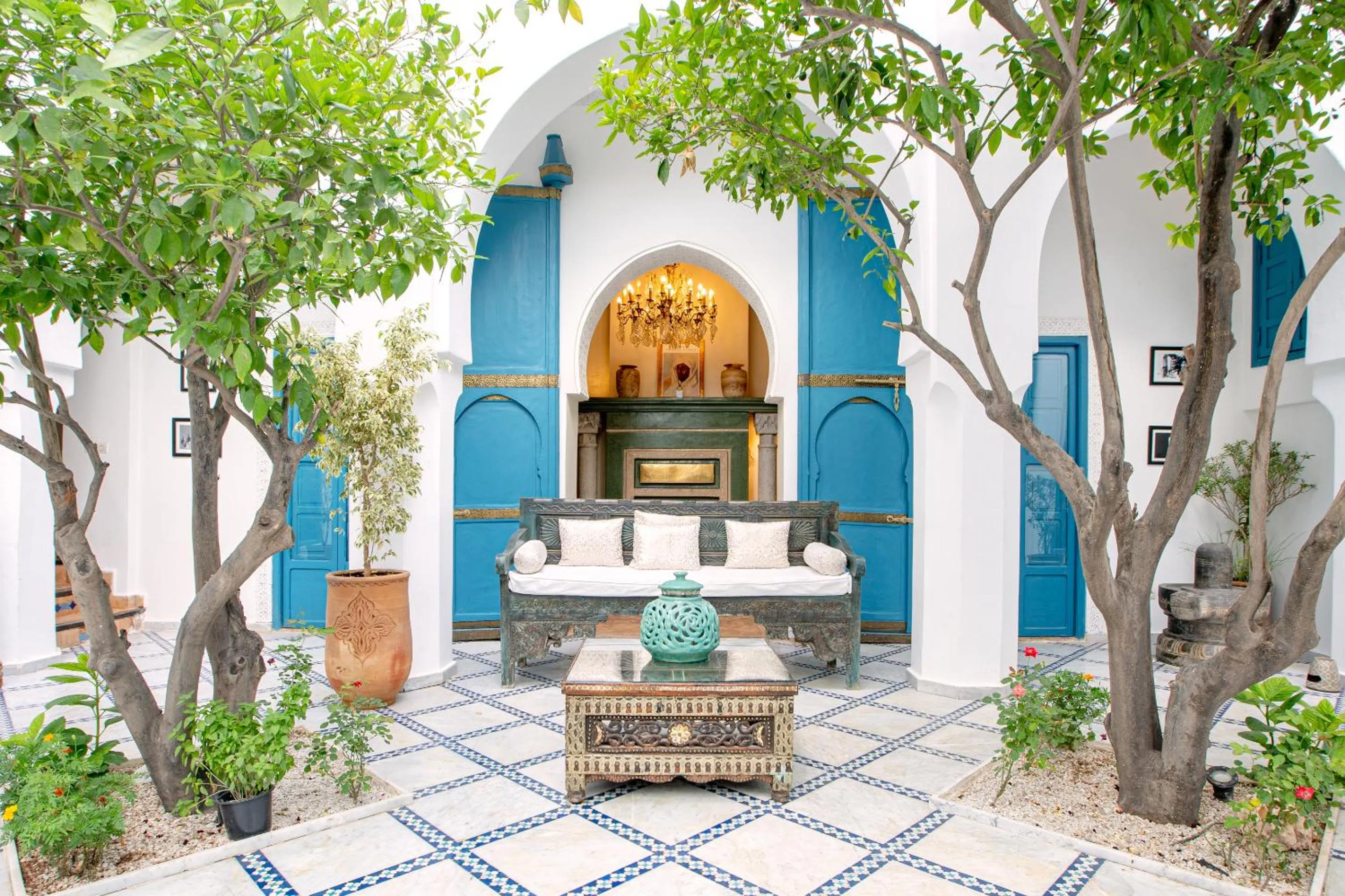 Patio in Riad Khalifa