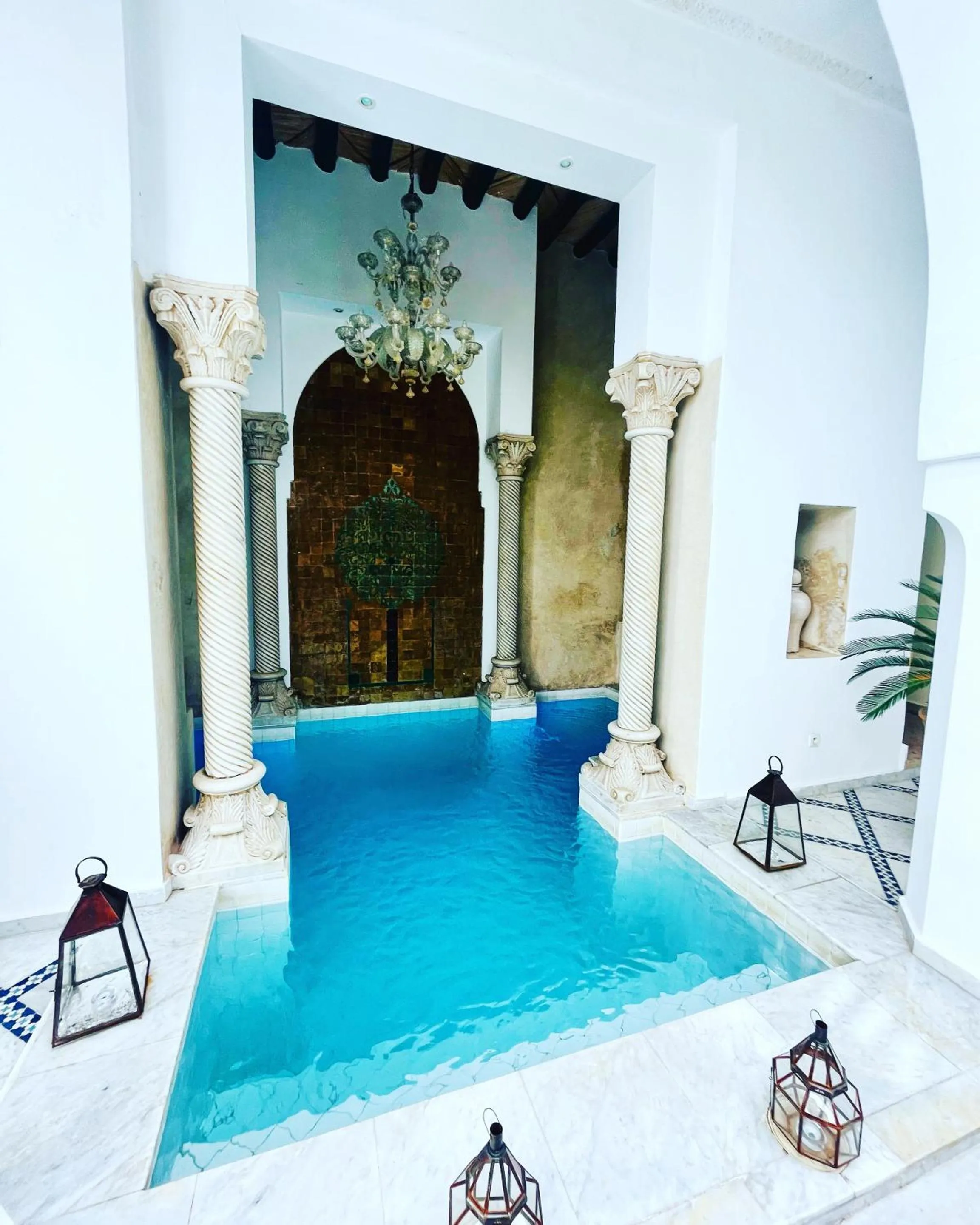 Patio in Riad Khalifa