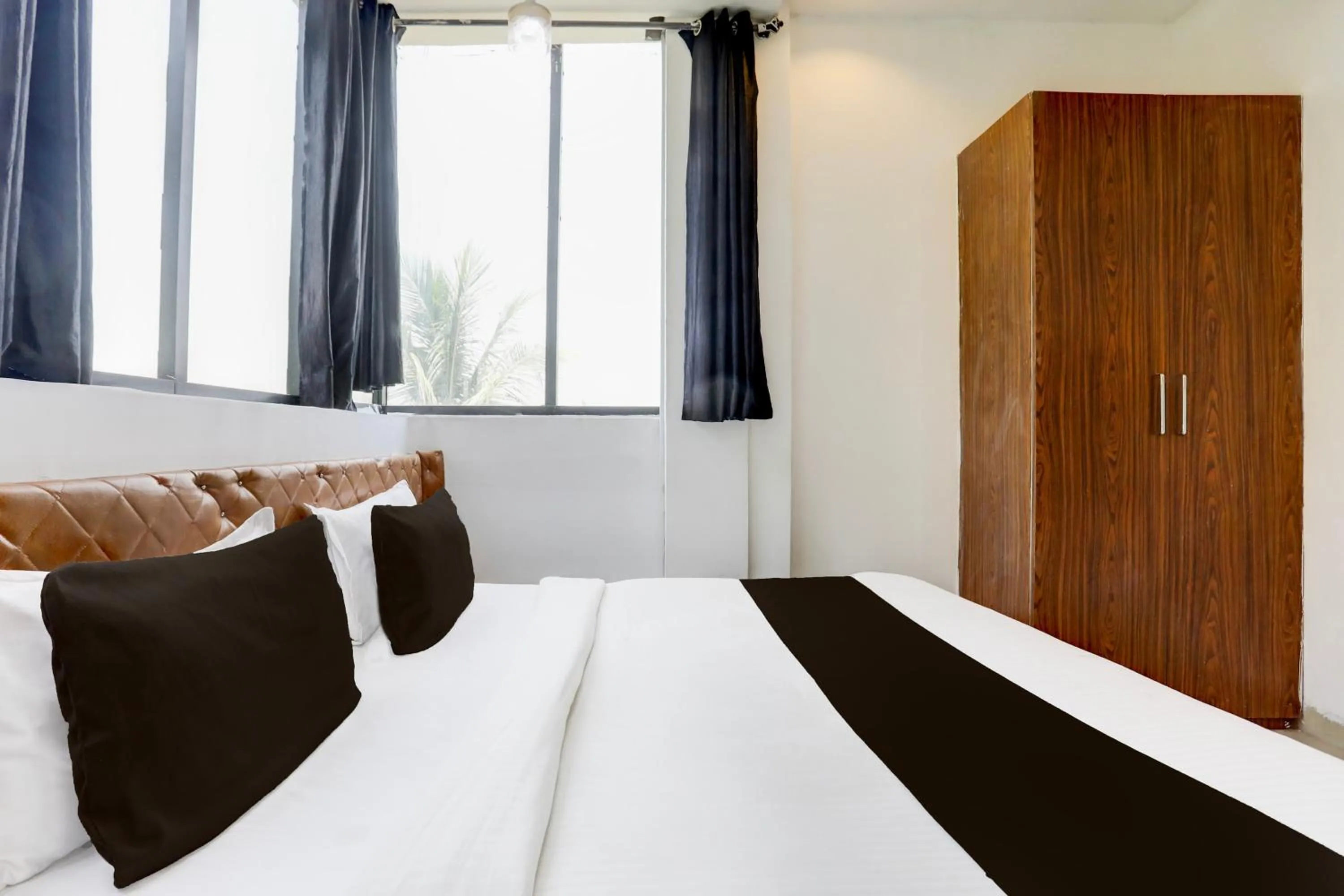 Bedroom, Bed in Hotel O MP Nagar Near Rachna Tower