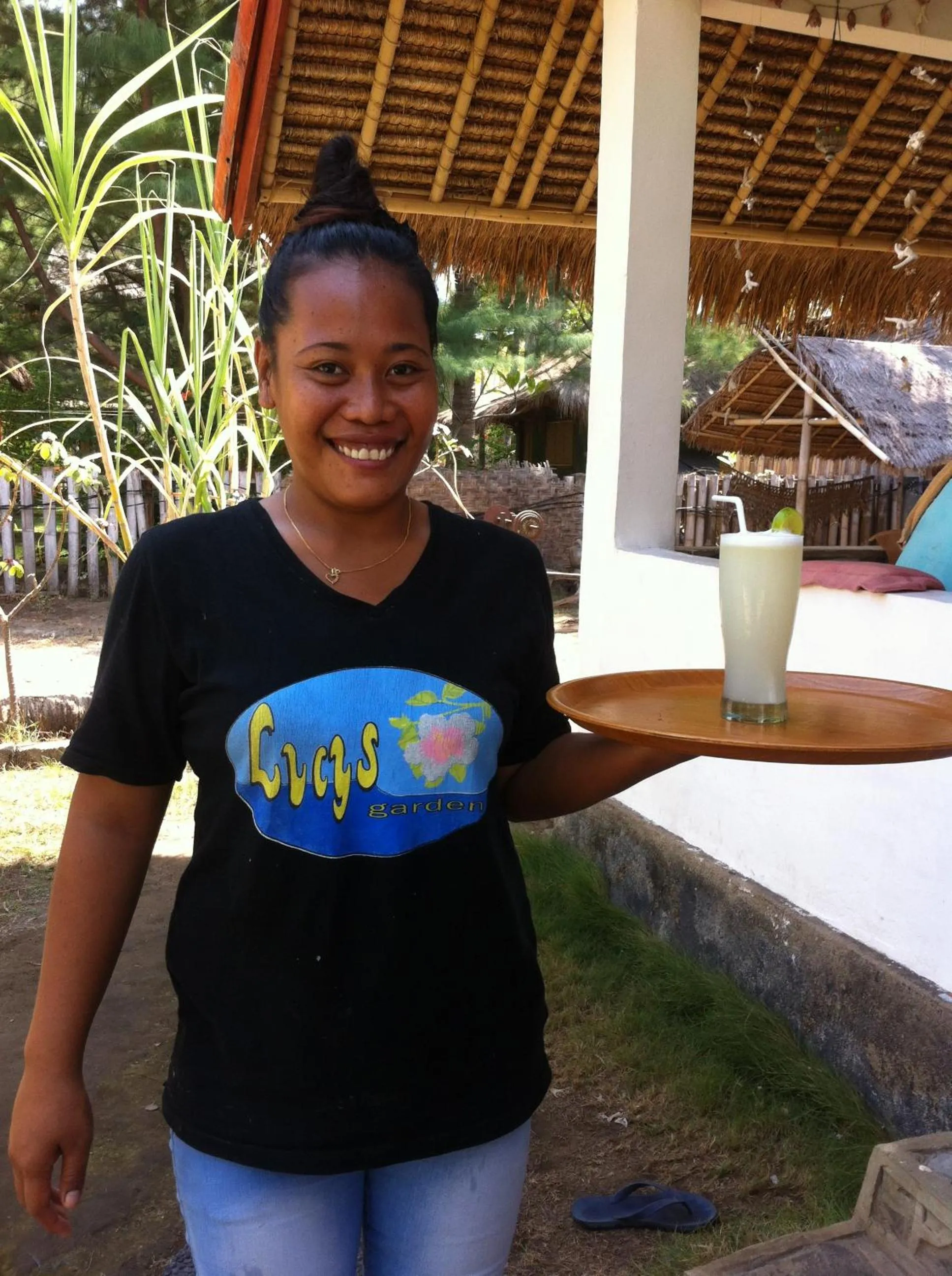 Staff in Lucy's Garden Hotel