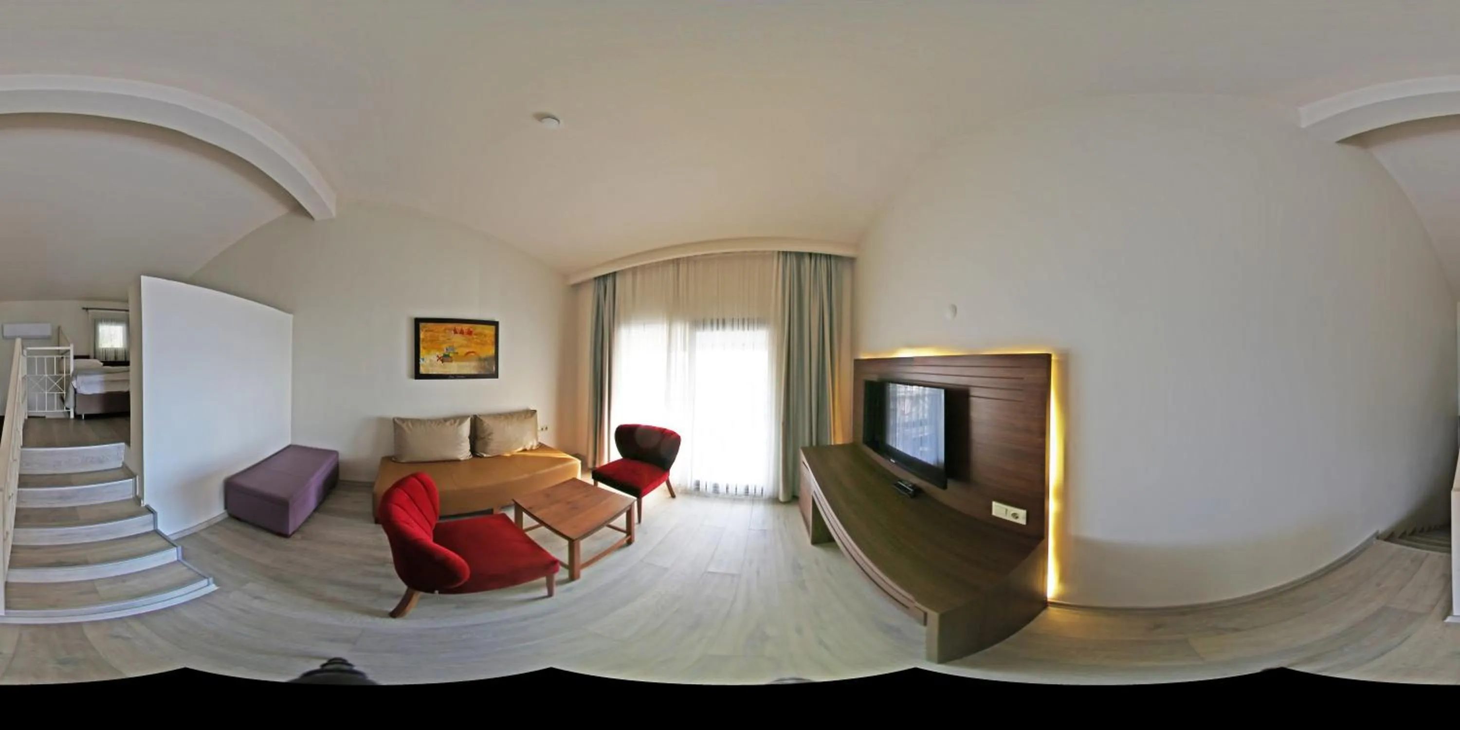 Seating area in Neopol Hotel