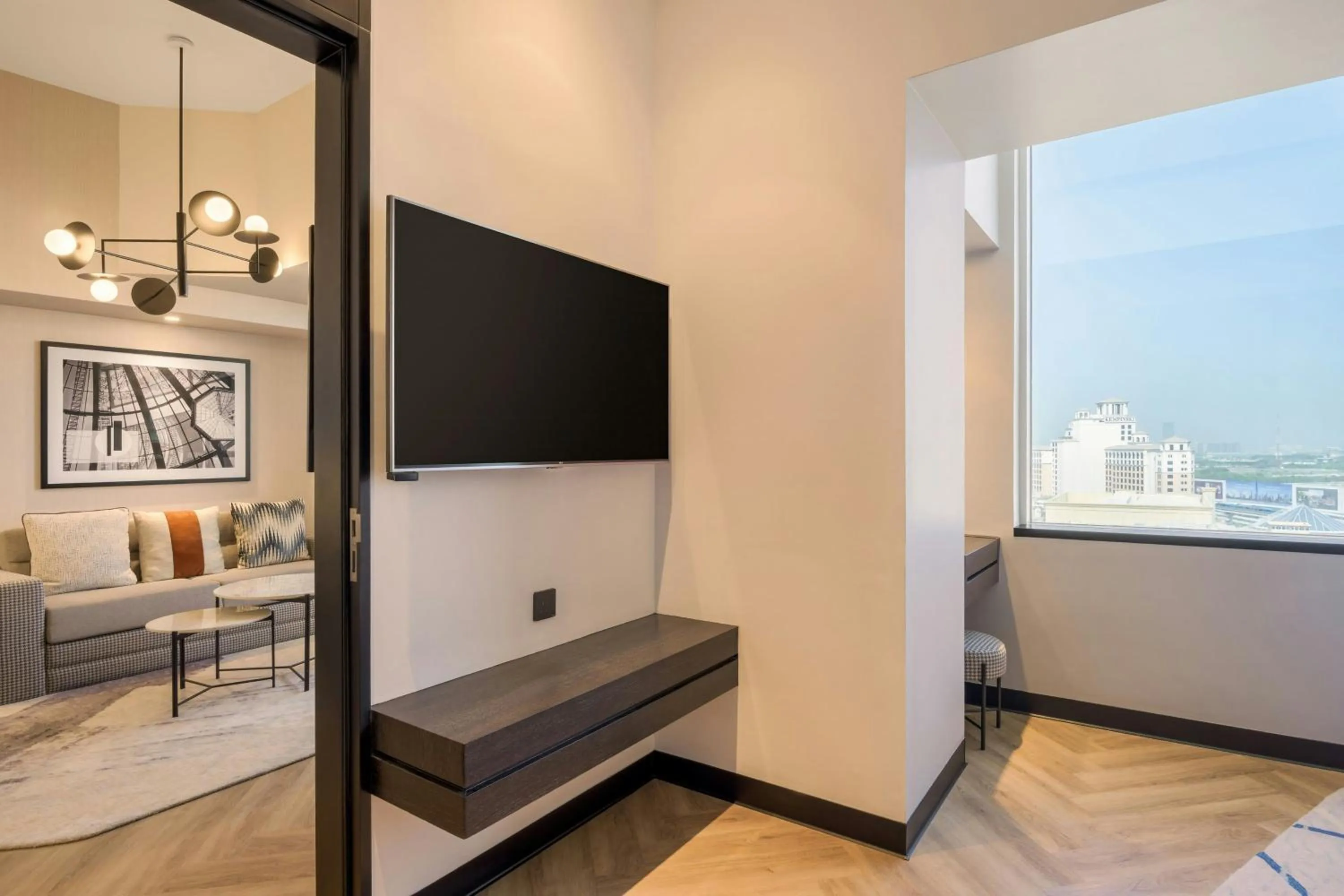 Living room in Sheraton Mall of the Emirates Hotel, Dubai