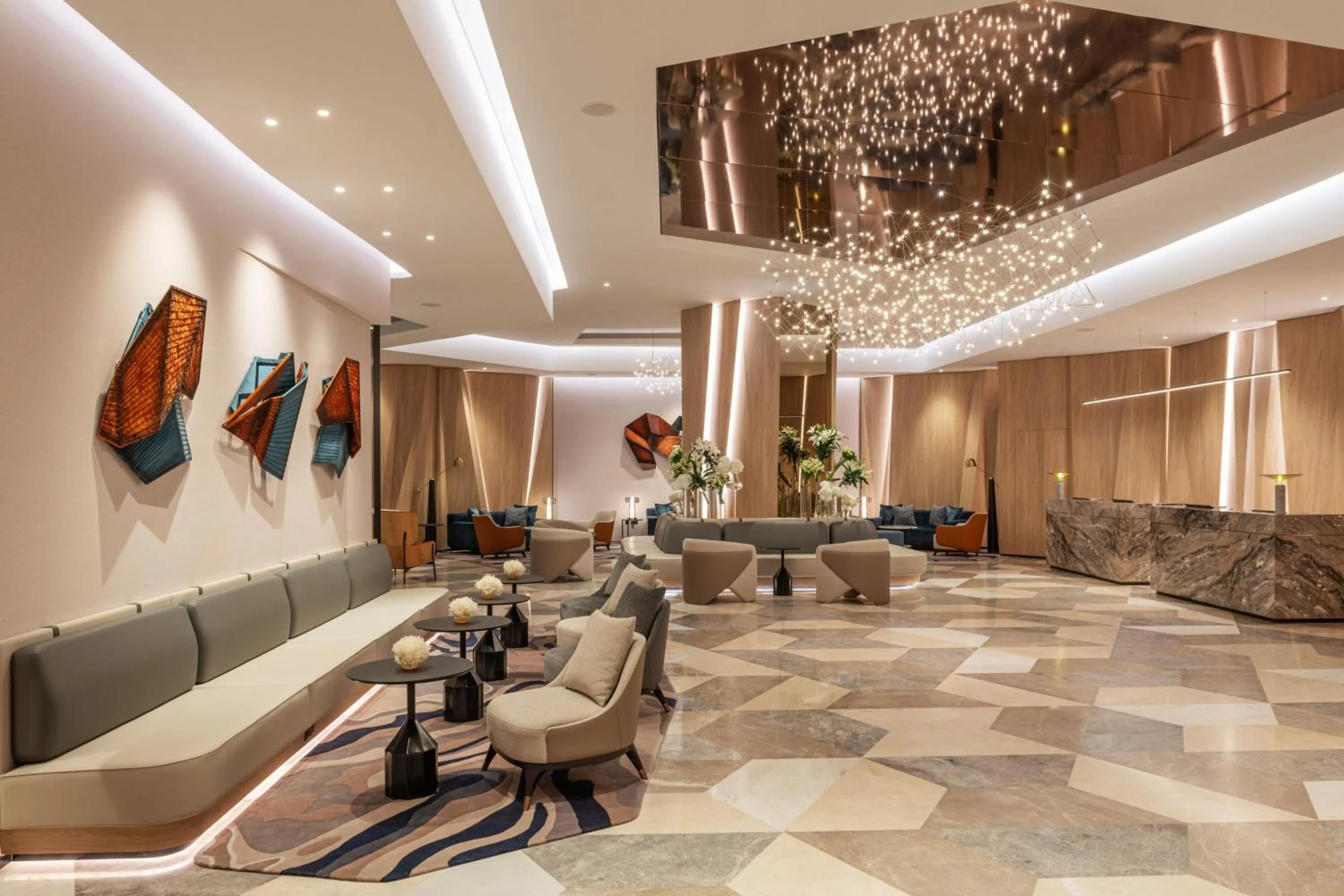 Lobby or reception in Sheraton Mall of the Emirates Hotel, Dubai