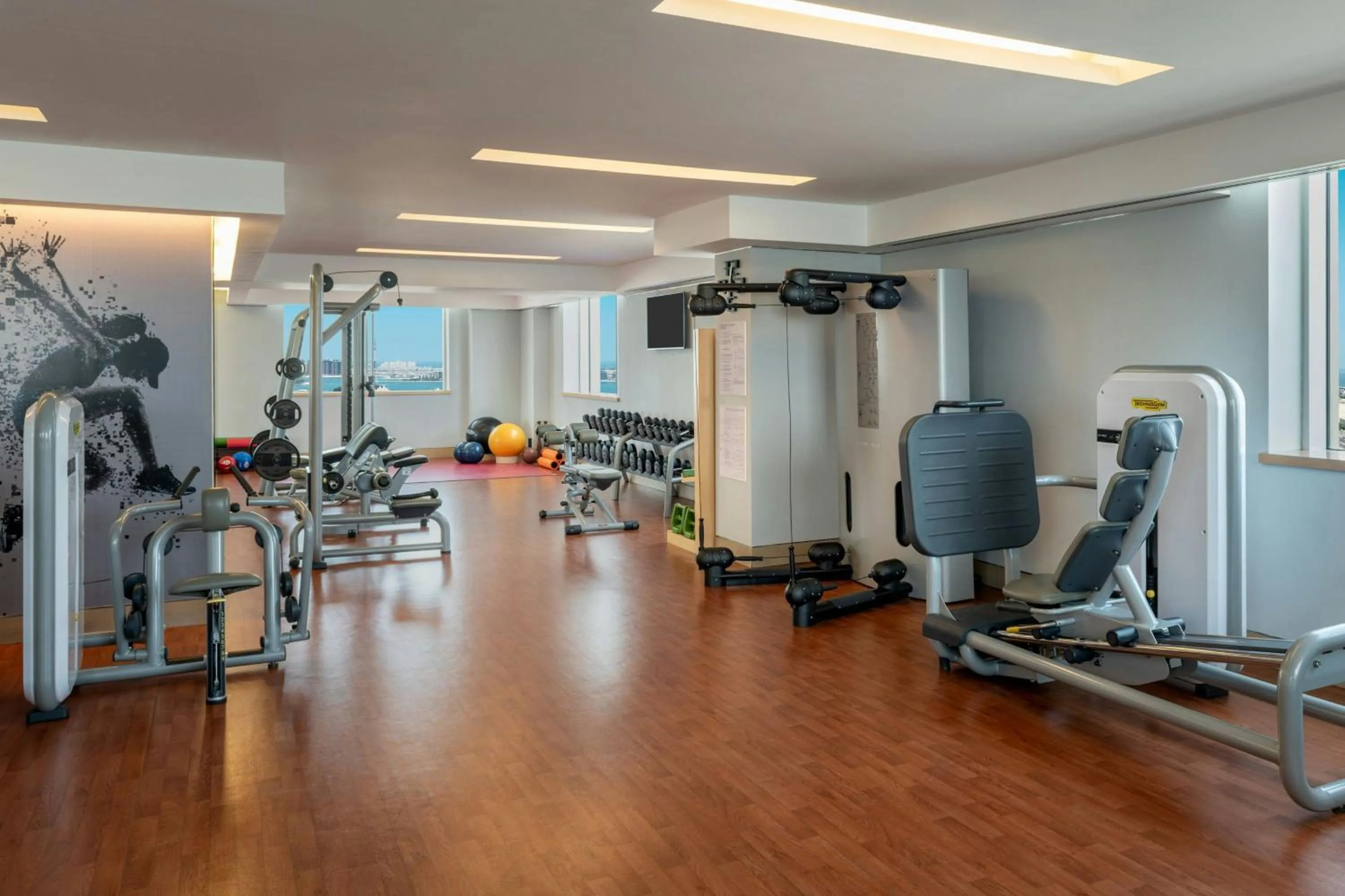 Fitness centre/facilities in Sheraton Mall of the Emirates Hotel, Dubai
