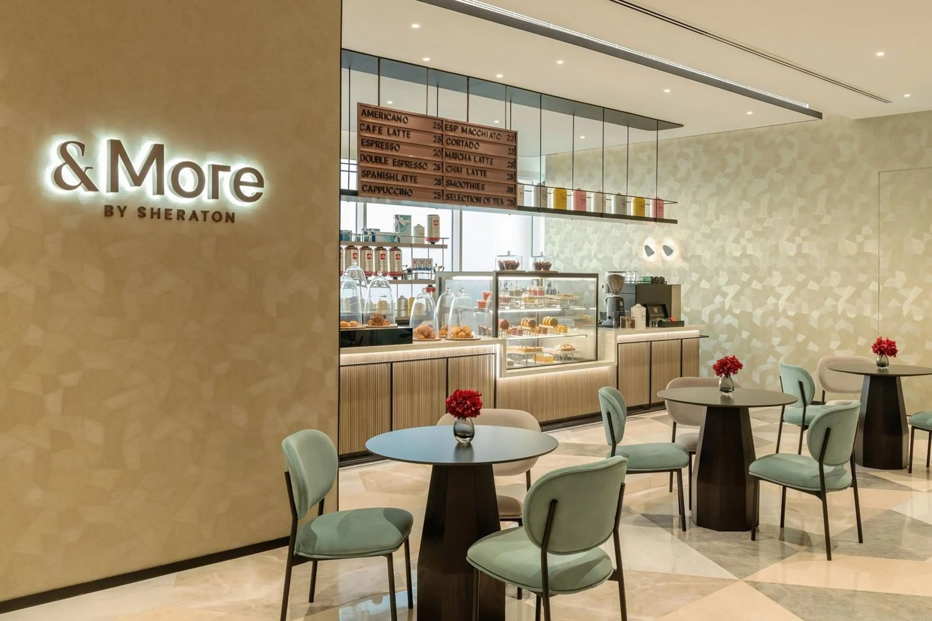 Restaurant/places to eat in Sheraton Mall of the Emirates Hotel, Dubai