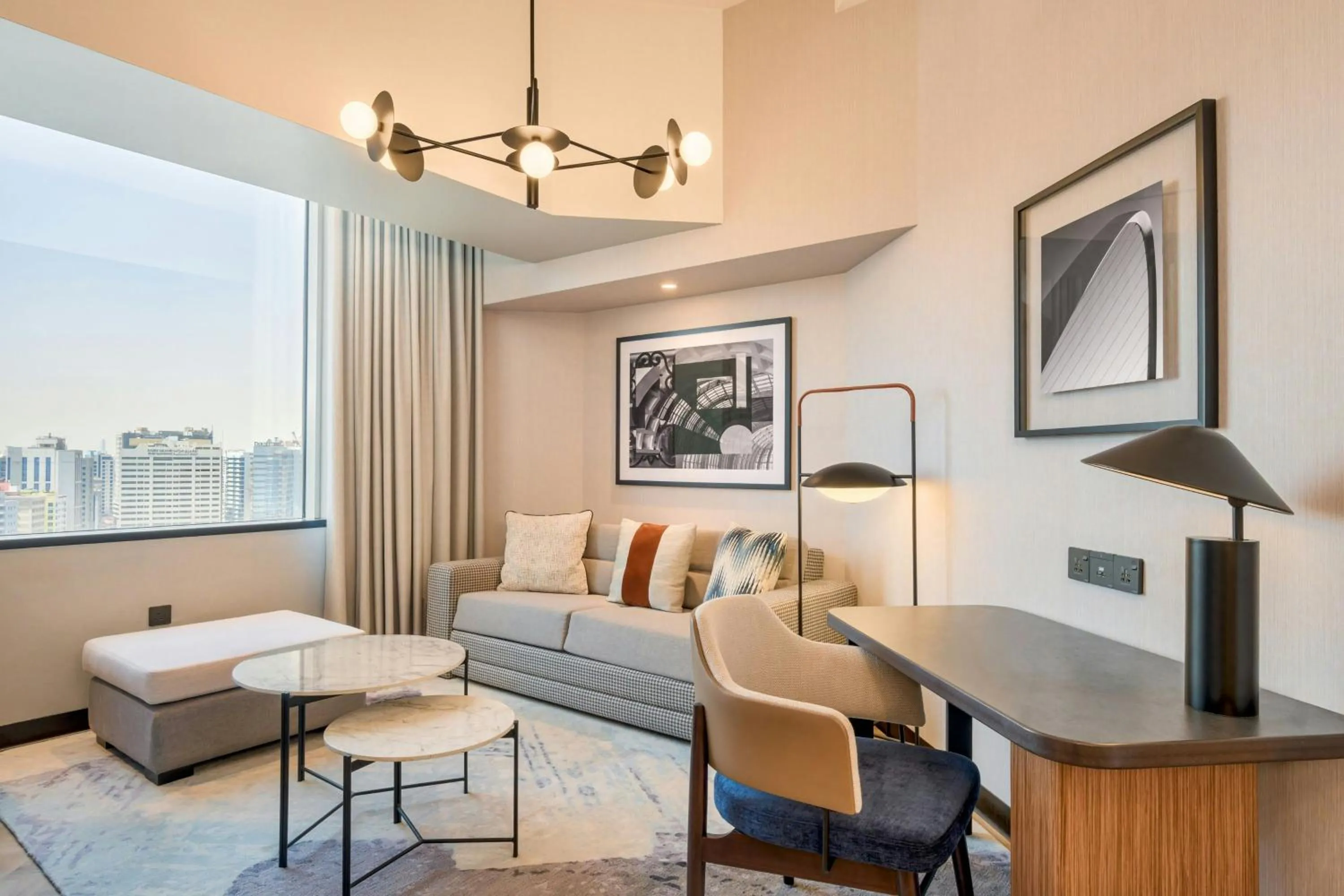 Living room in Sheraton Mall of the Emirates Hotel, Dubai