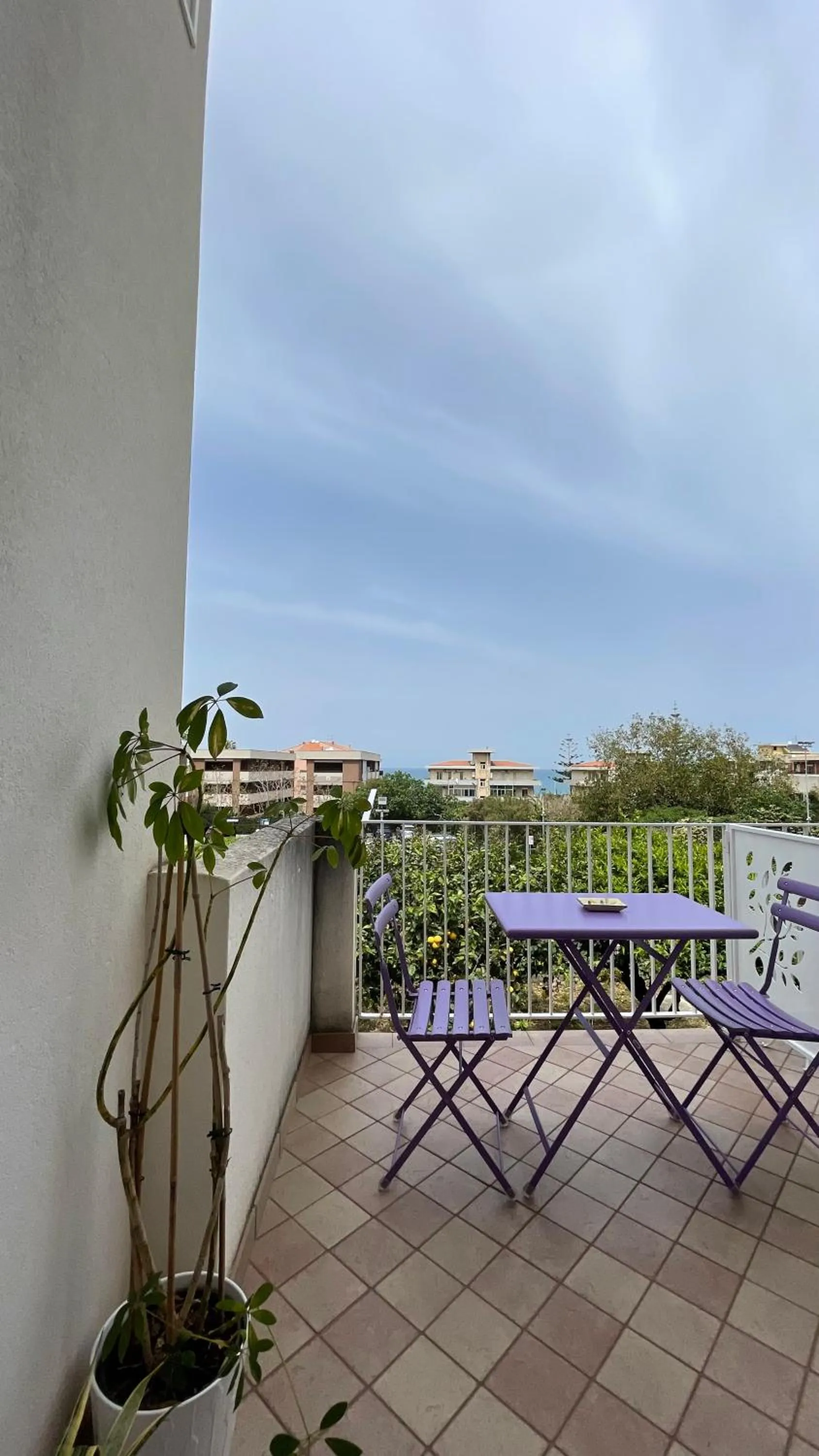 Balcony/Terrace in Lumachella B&B