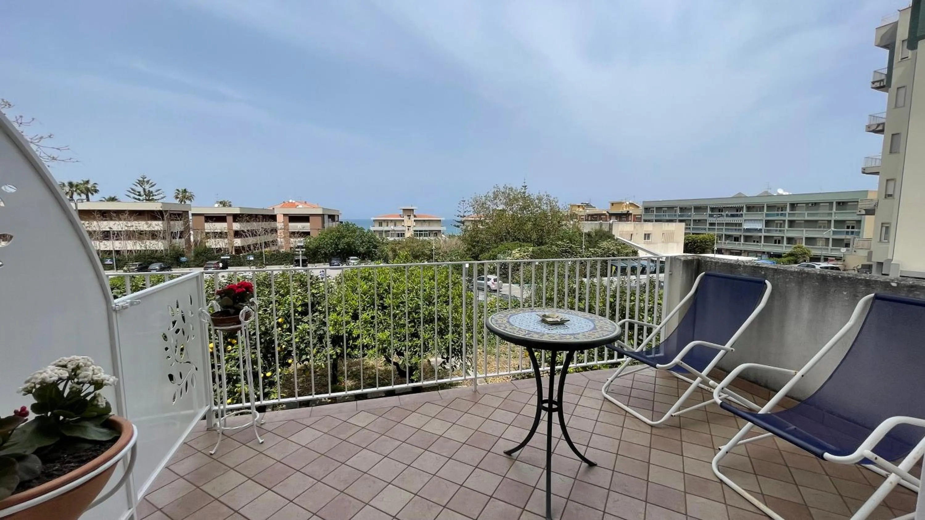 Balcony/Terrace in Lumachella B&B
