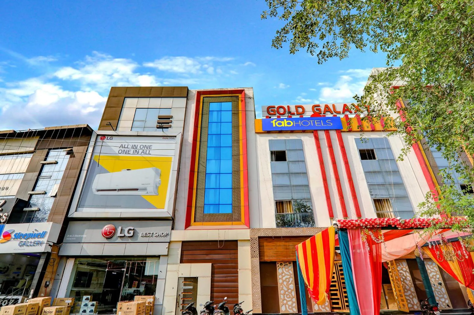 Property building in FabHotel Gold Galaxy