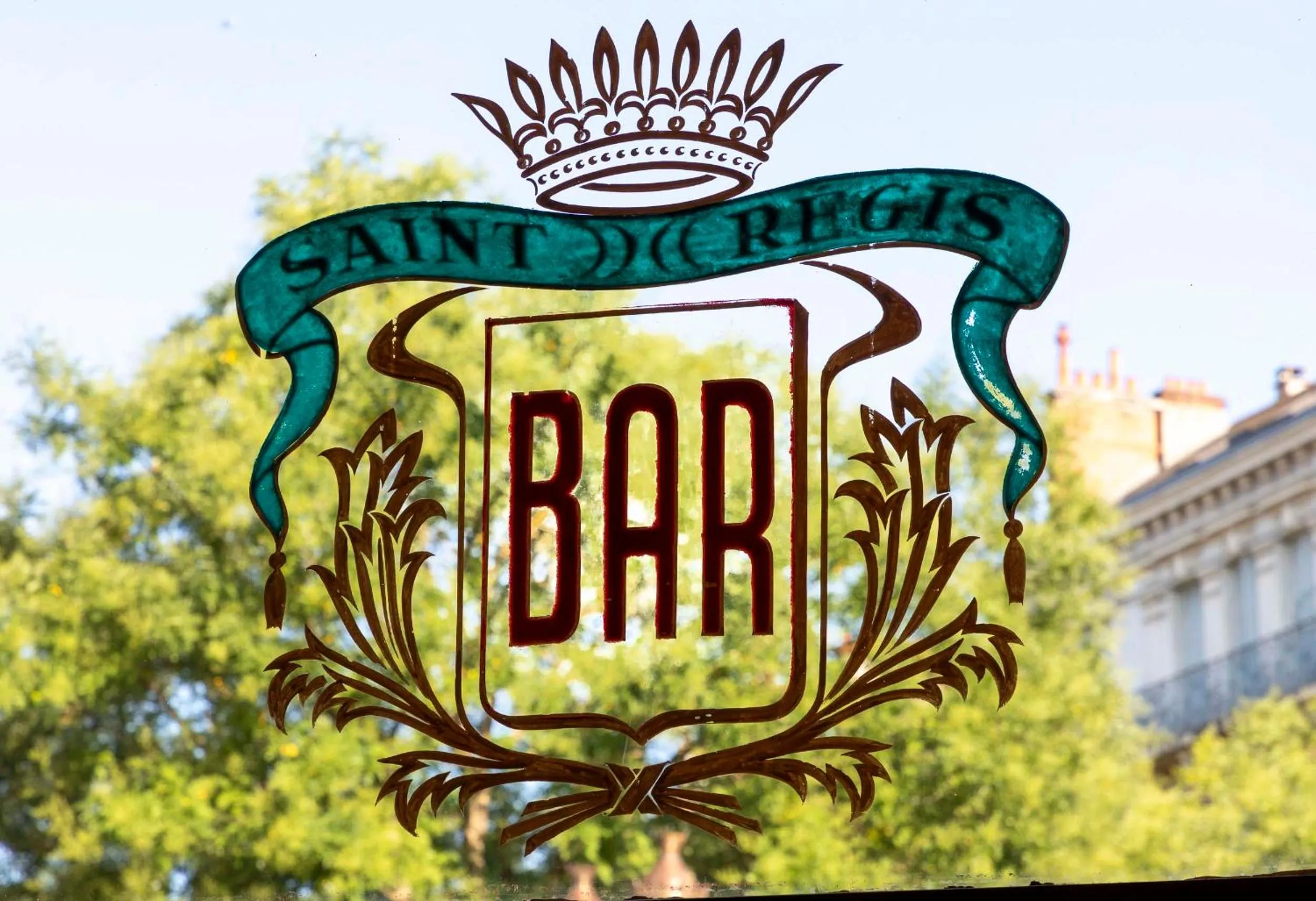 Decorative detail in Hotel Saint Regis