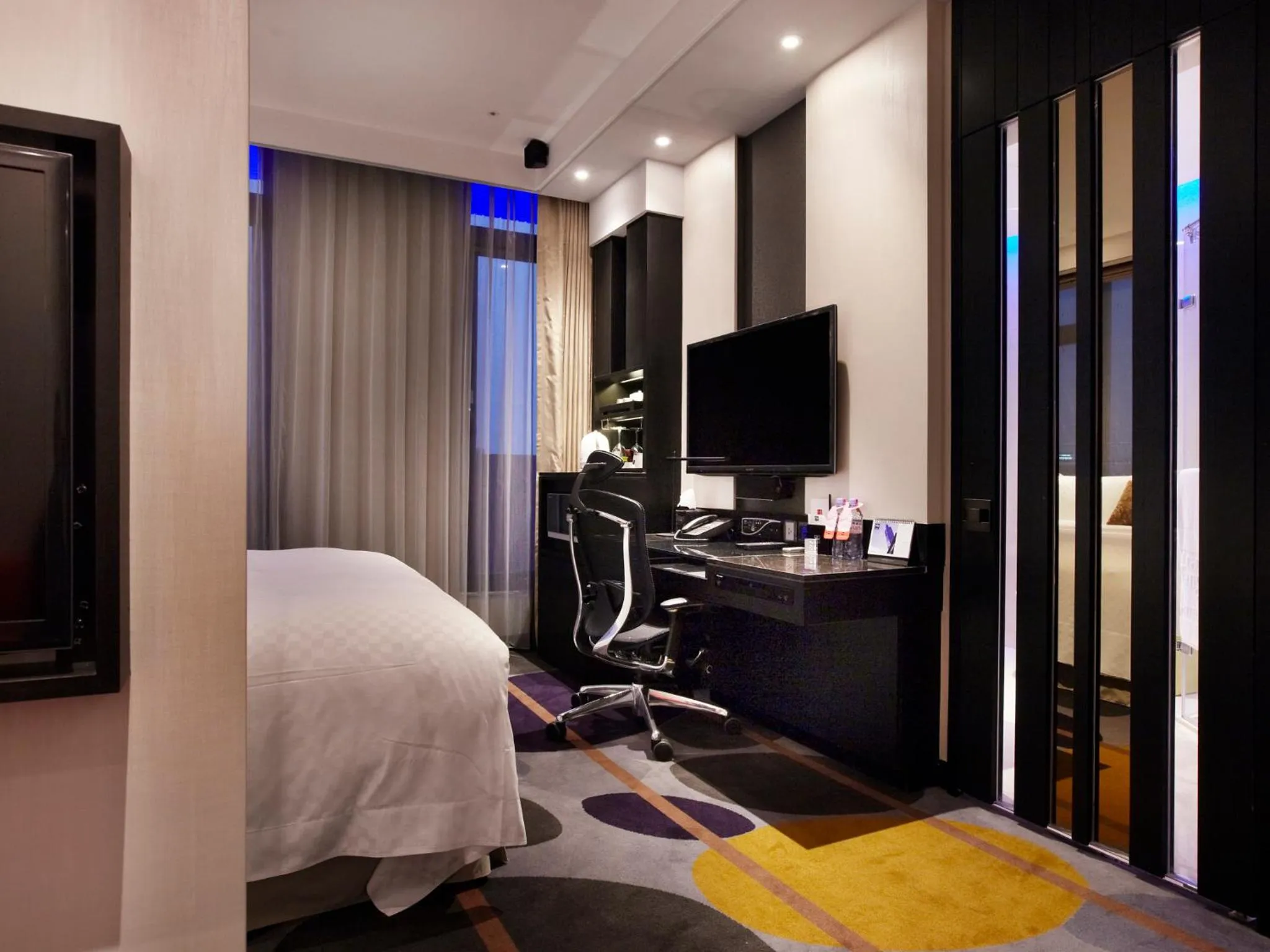 Bedroom, Bed in The Tango Hotel Taipei ChangAn