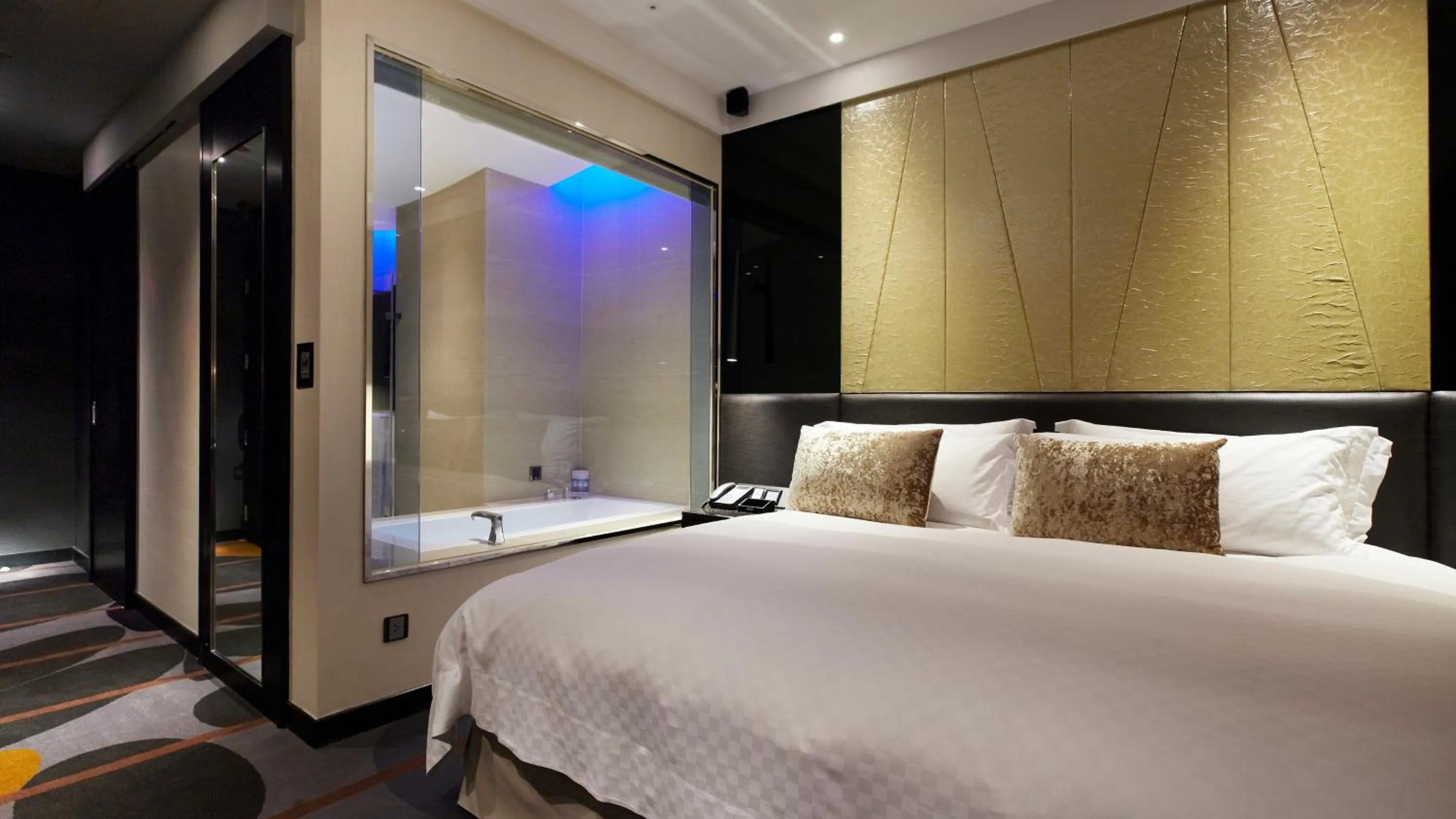 Bed in The Tango Hotel Taipei ChangAn