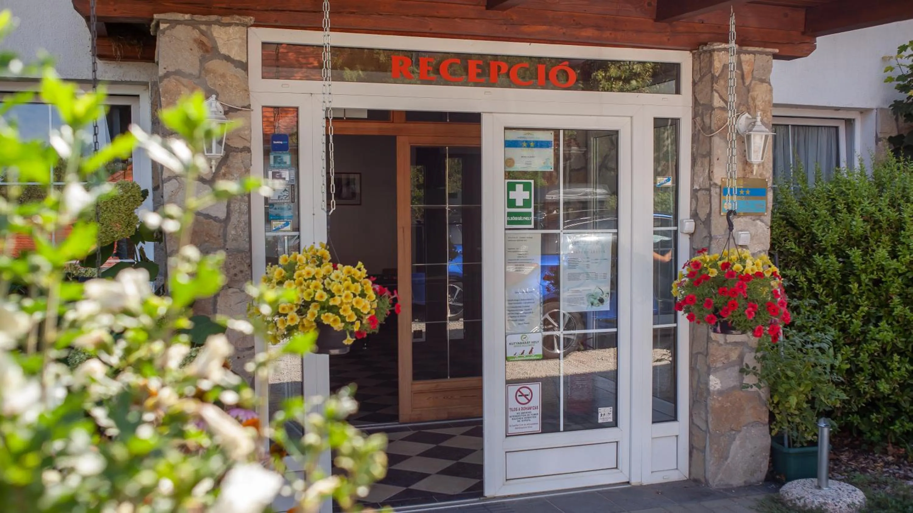 Lobby or reception in Hotel Platán