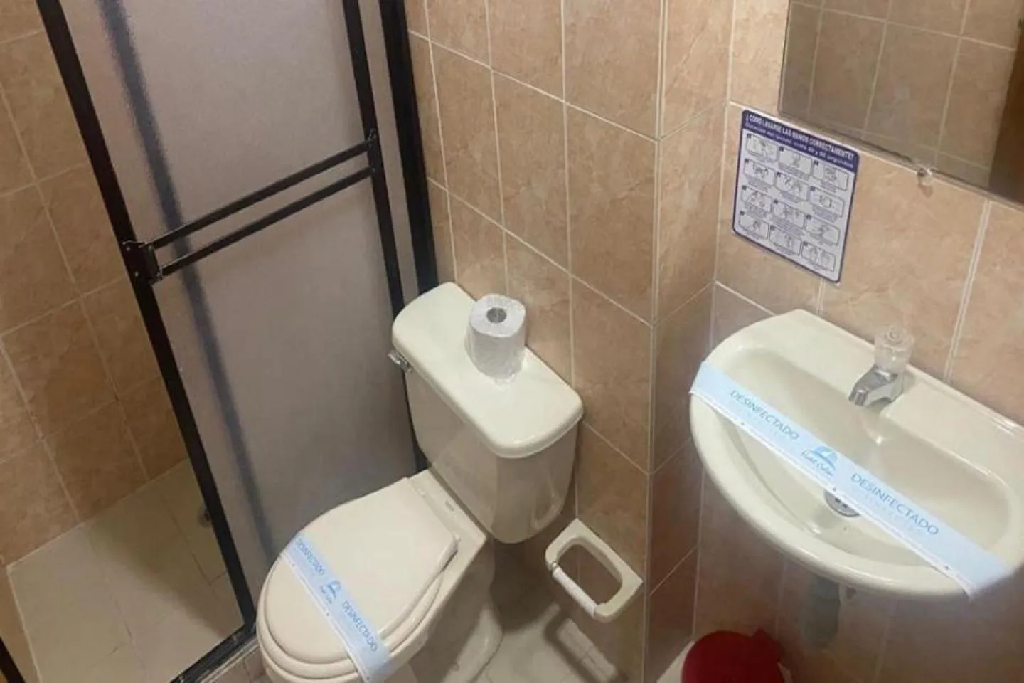 Bathroom in Hotel Colon Rodadero