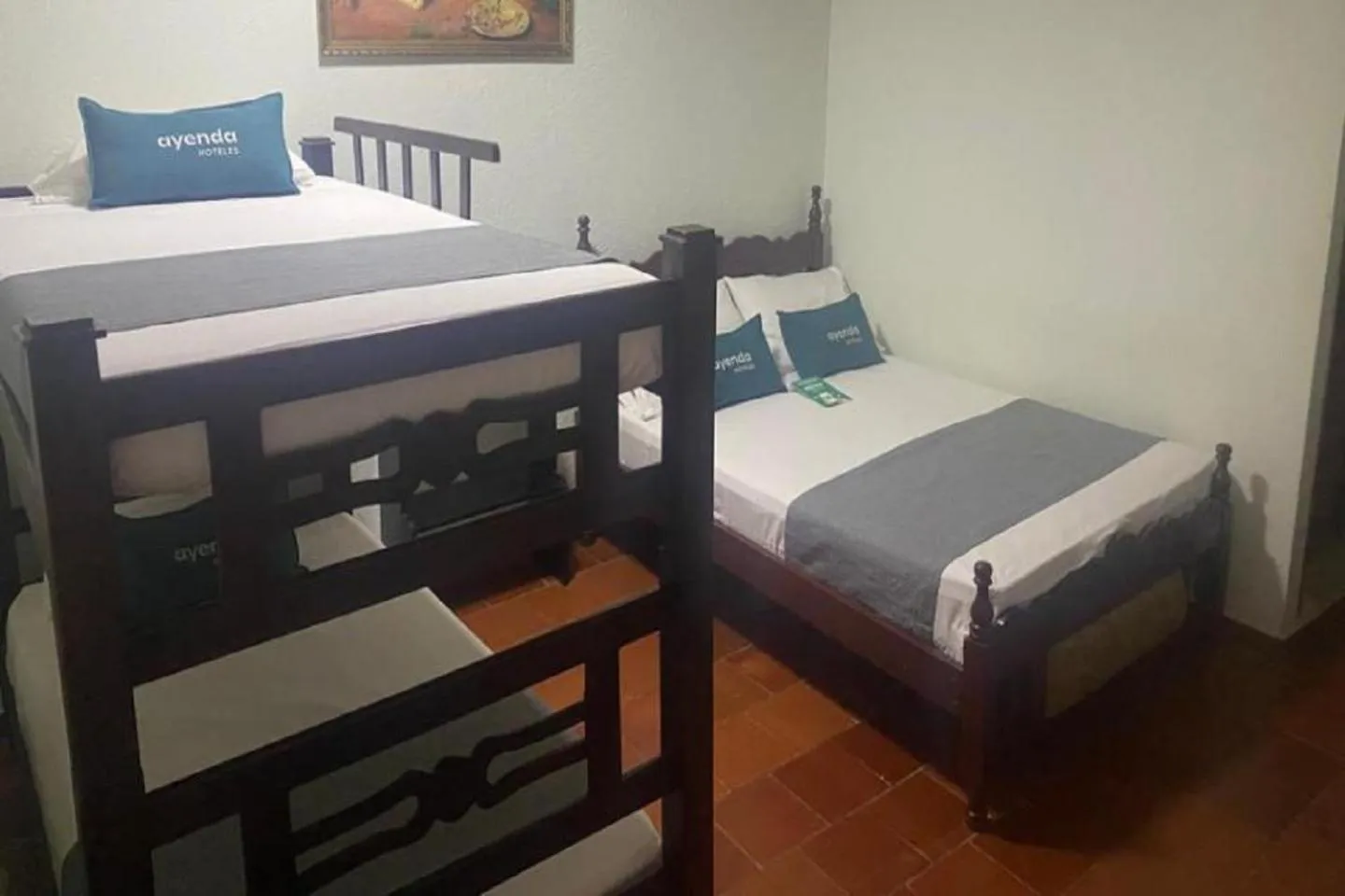 Bed in Hotel Colon Rodadero