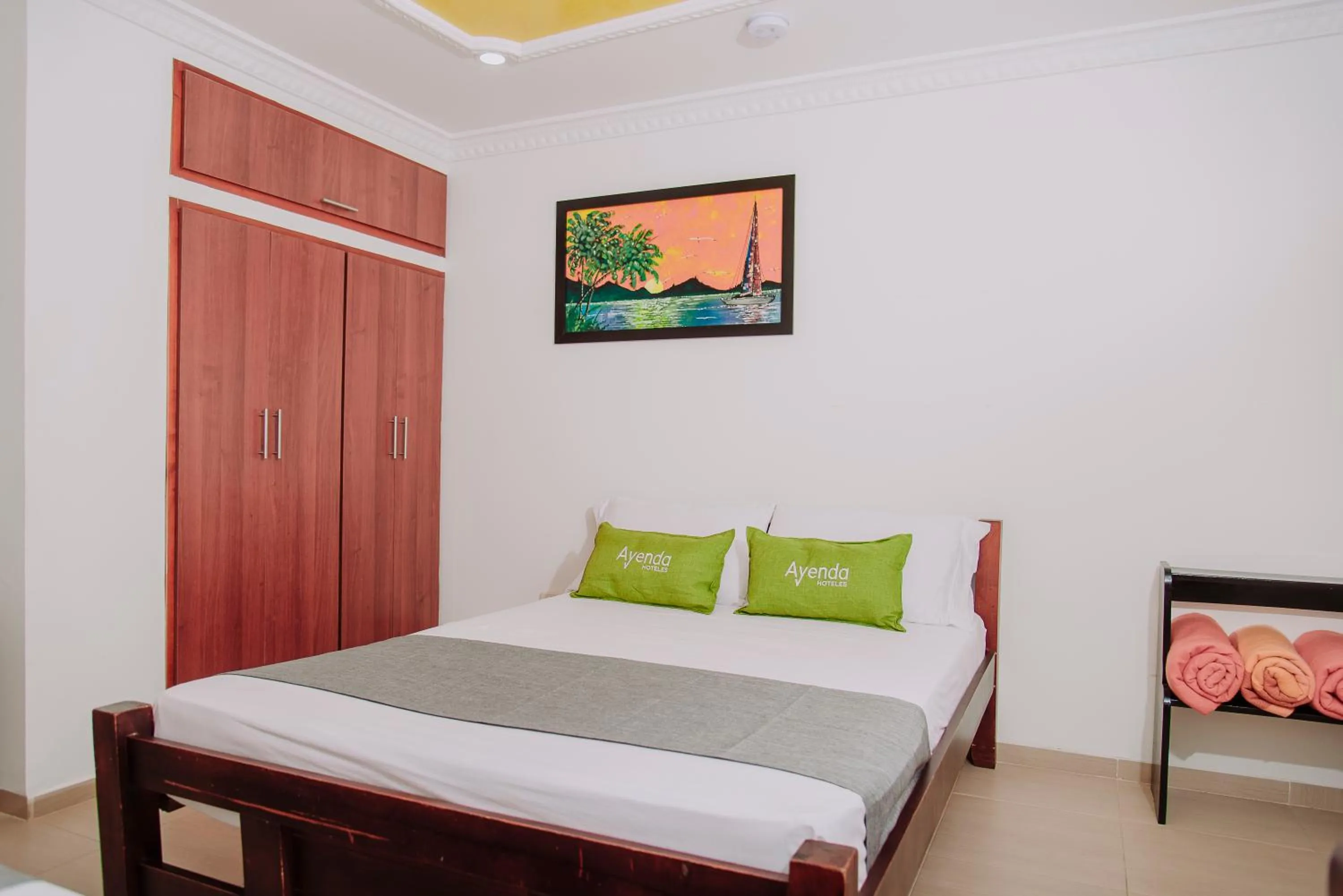 Bed in Hotel Colon Rodadero