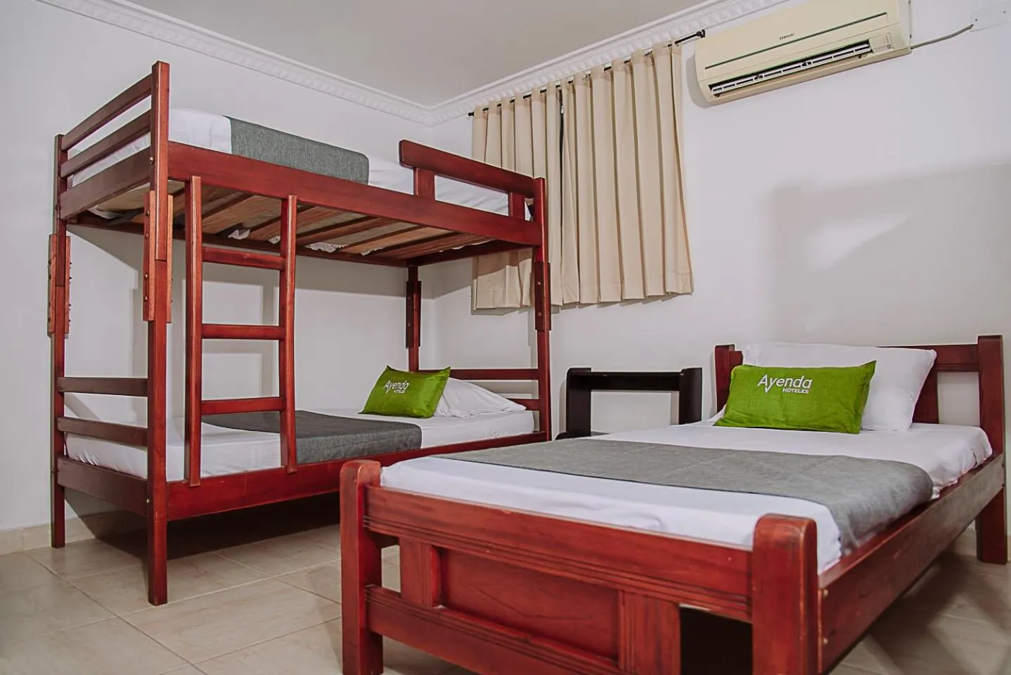 Bed in Hotel Colon Rodadero