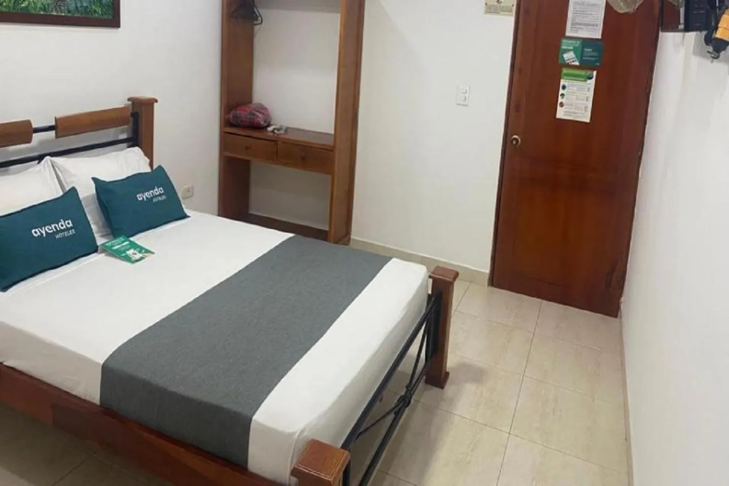 Bed in Hotel Colon Rodadero