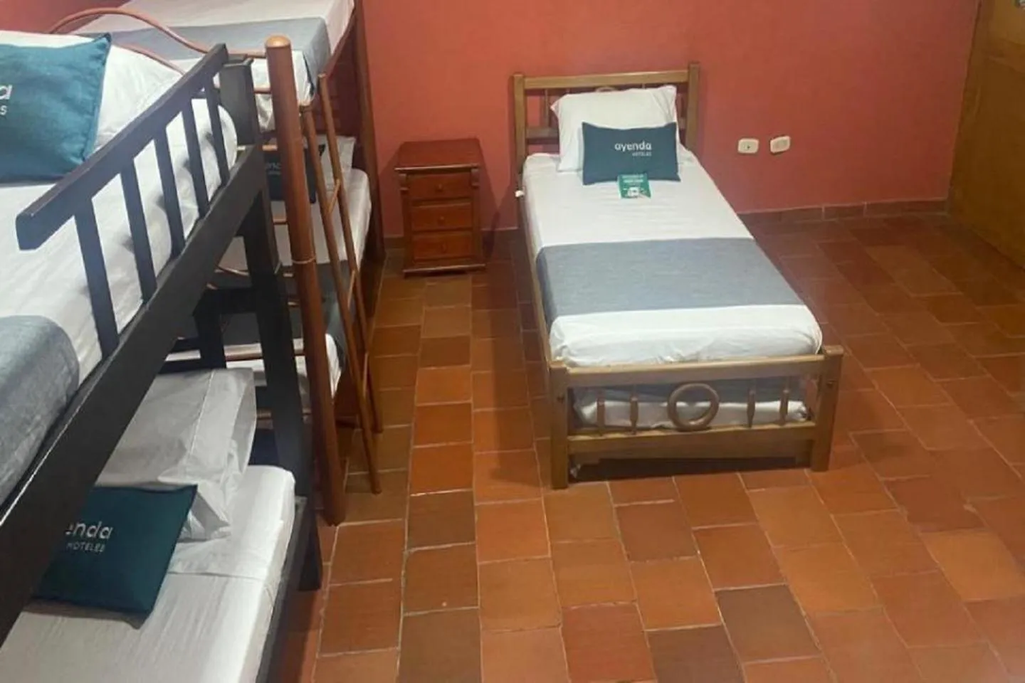 Bed in Hotel Colon Rodadero